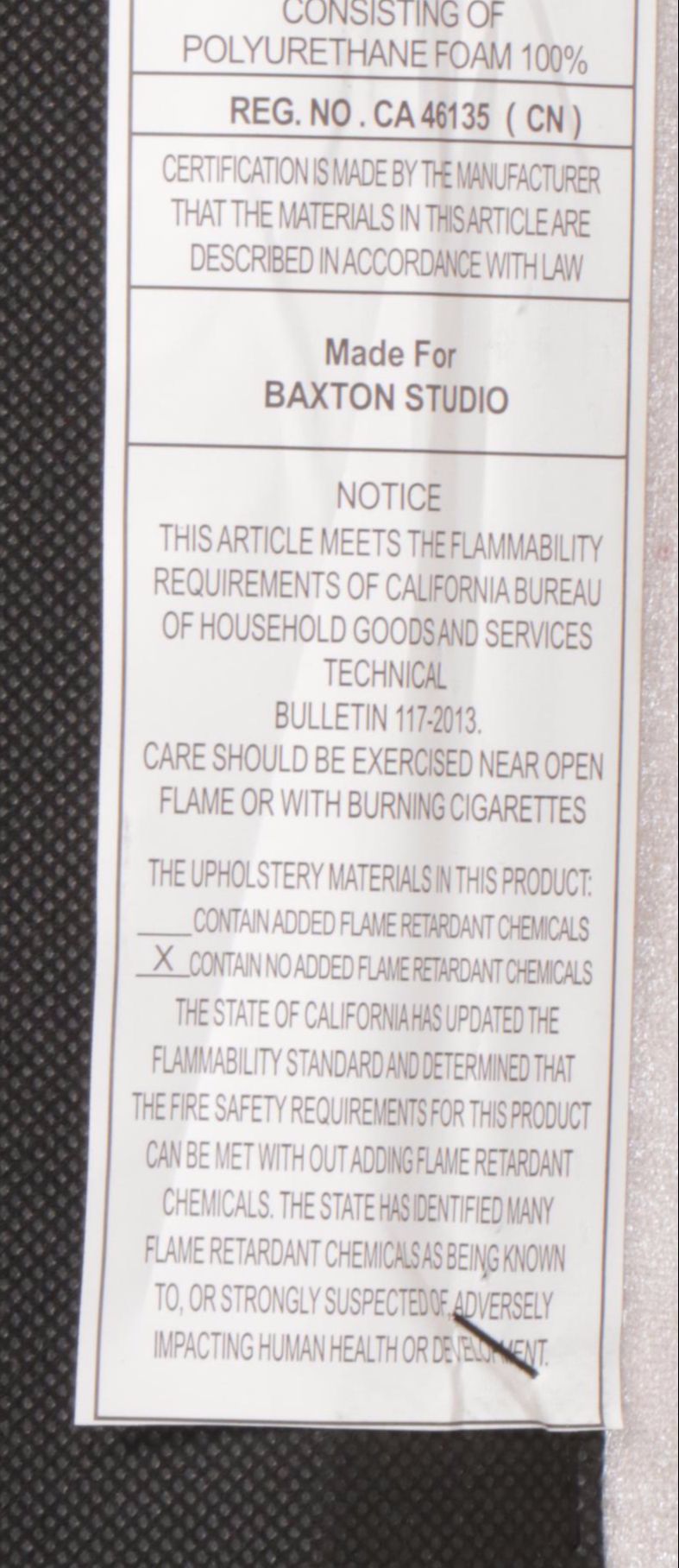 Braxton Studio Modern Contemporary Acrylic and Upholstered Bench