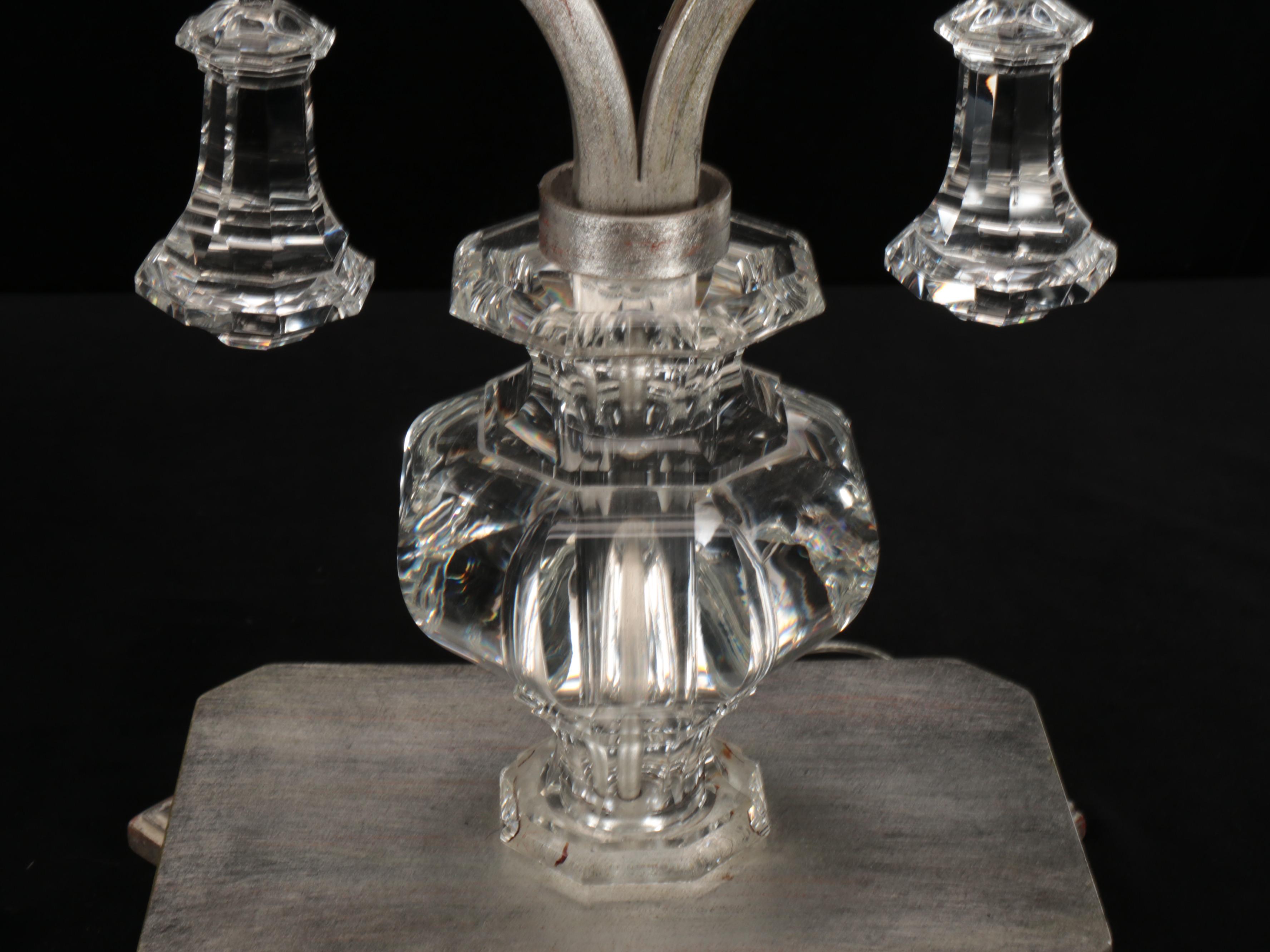 Fine Art Lighting "Eaton Place" Designer Series Gilt and Crystal Table Lamps