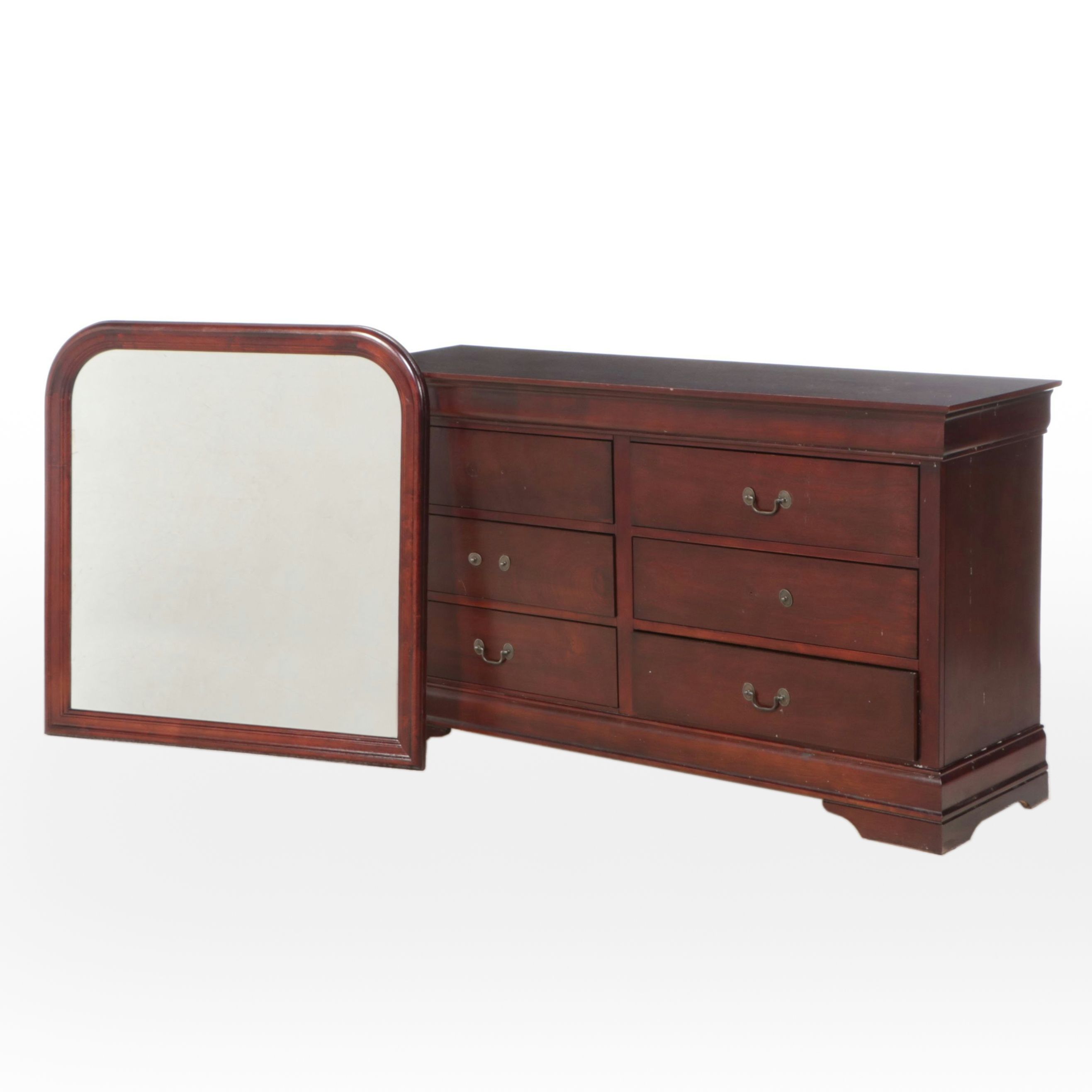 Cox Furniture Louis Philippe Style Cherry Dresser