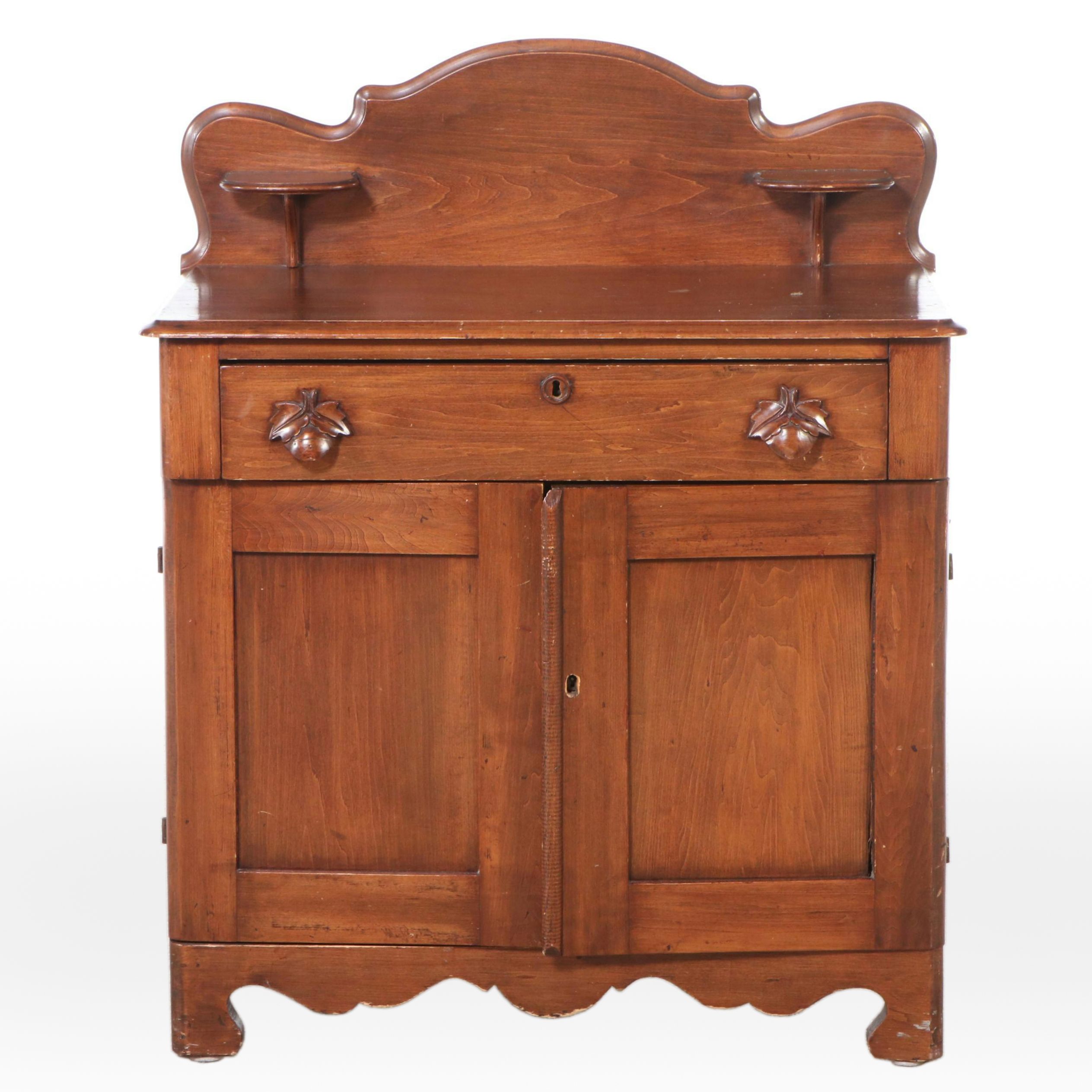 Eastlake Cherry Washstand, Late 19th Century