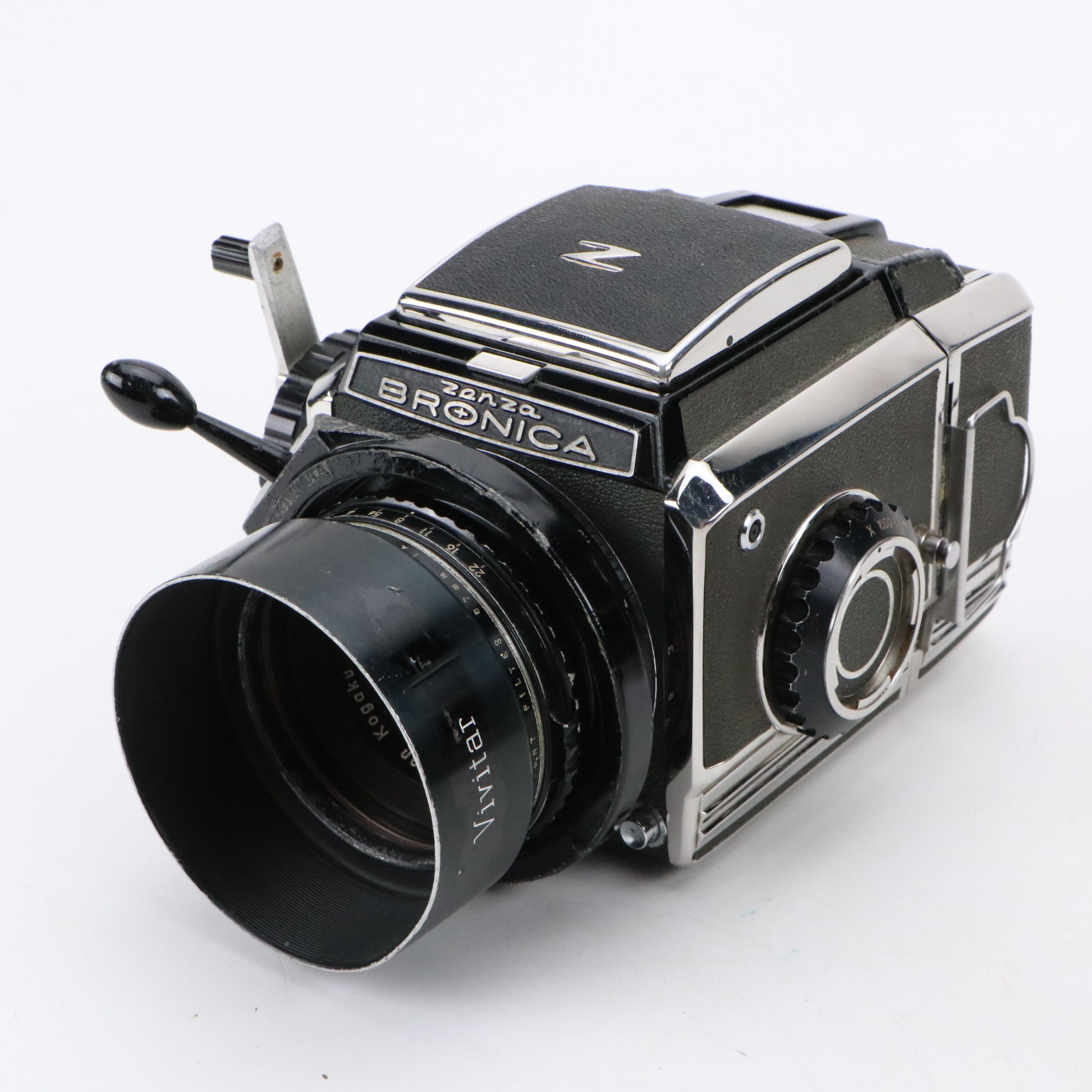 Zenza Bronica Medium Format Film Camera with Lens and Other Accessories