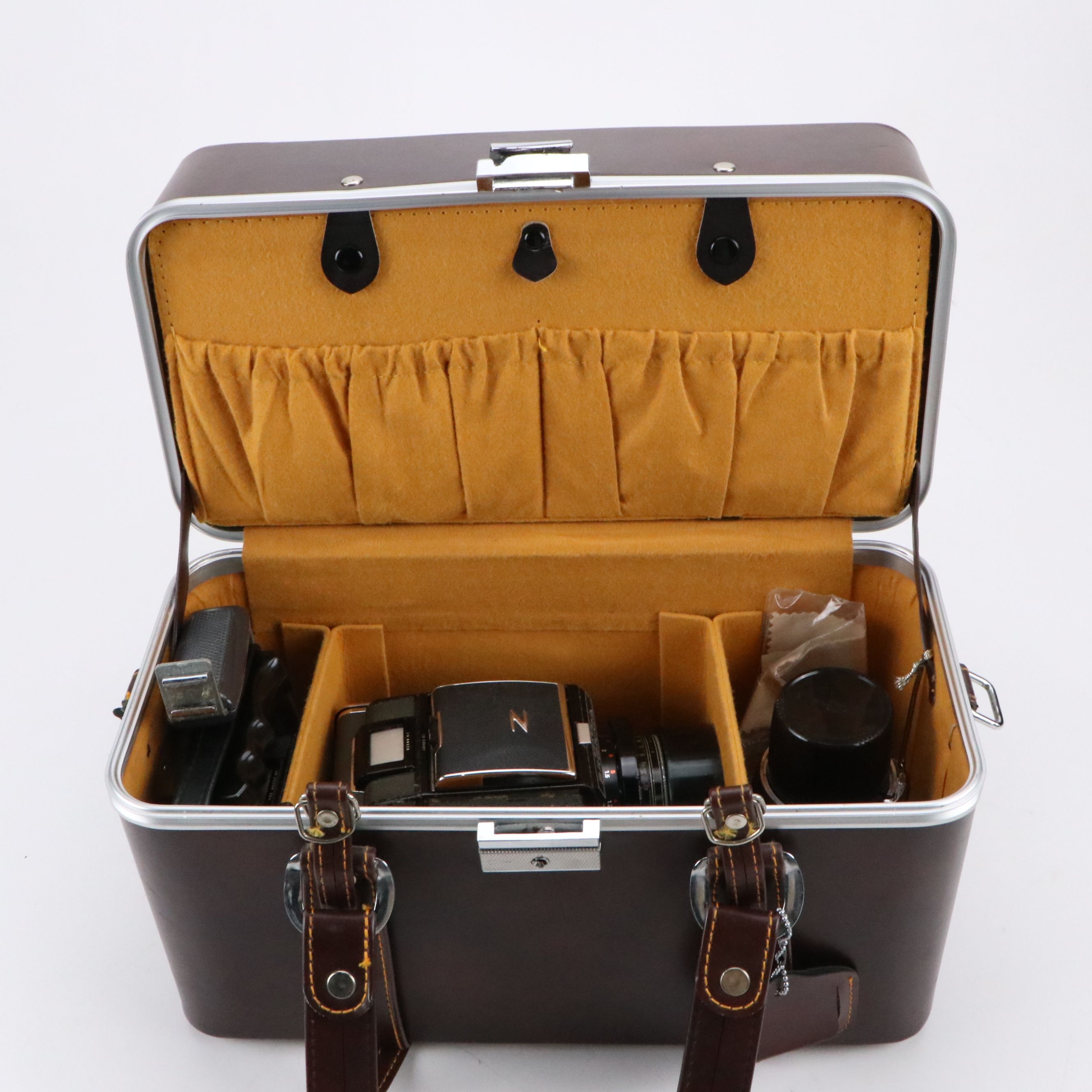 Zenza Bronica Medium Format Film Camera with Lens and Other Accessories