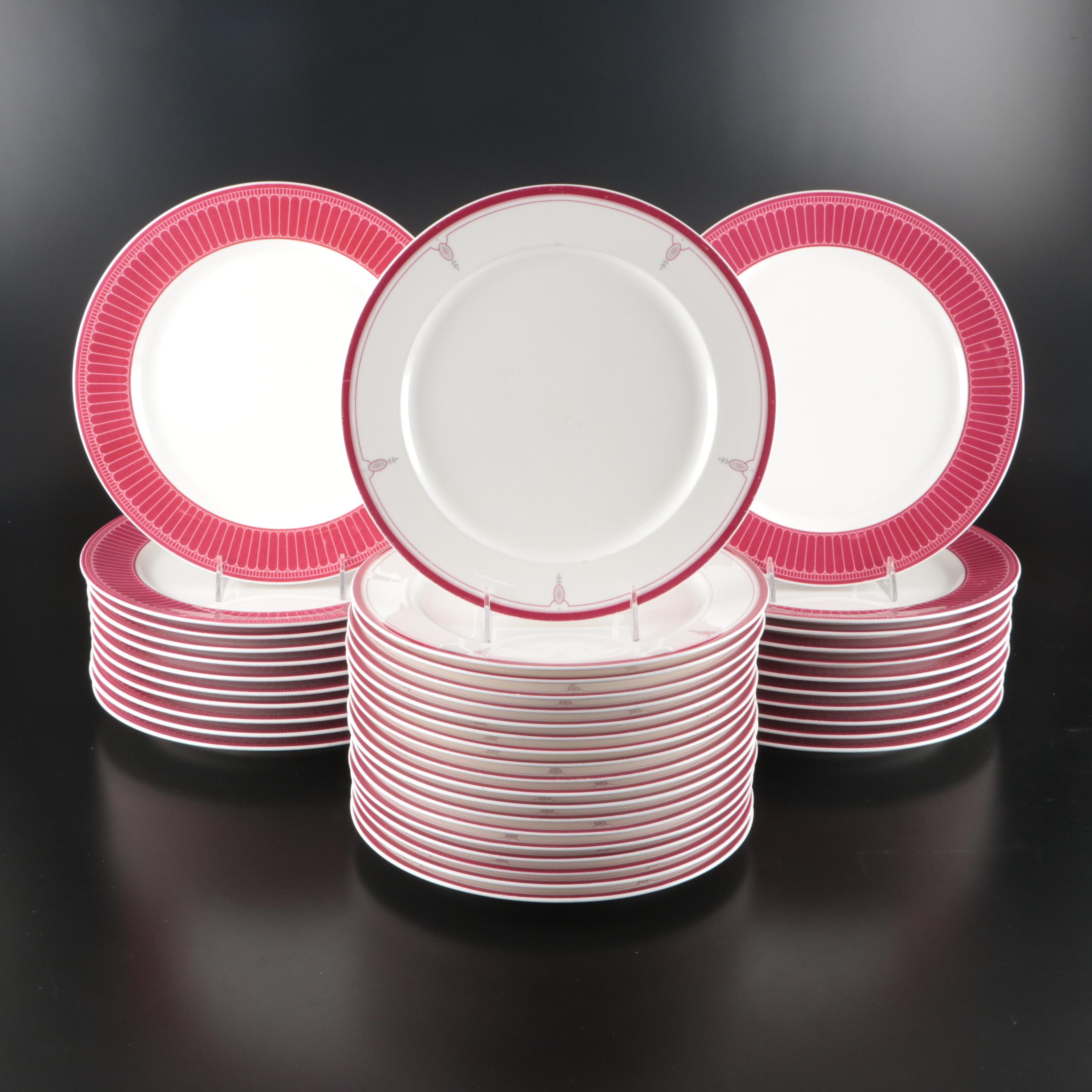 Lenox "Brandywine" and "Rittenhouse Square" Ceramic Dinner Plates