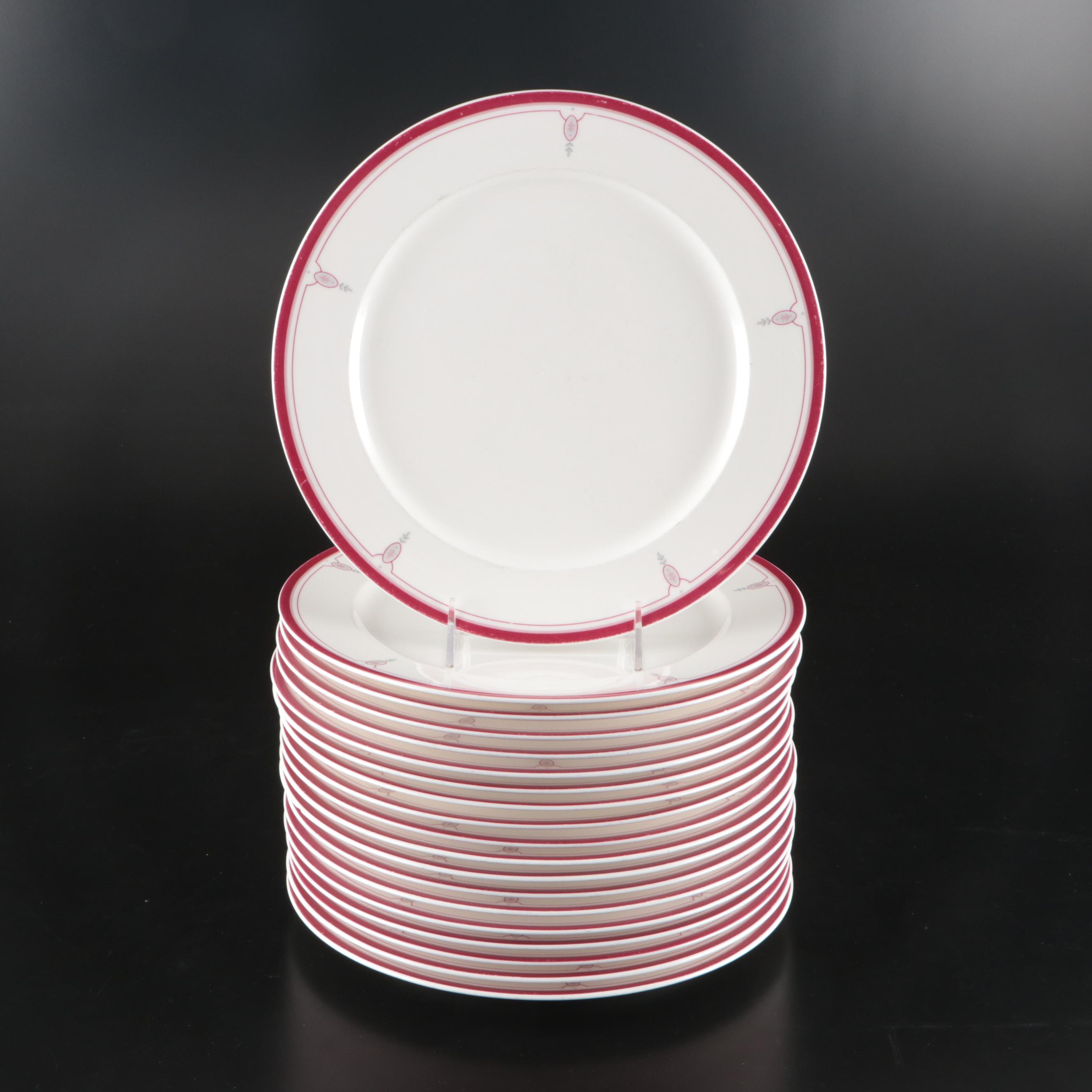 Lenox "Brandywine" and "Rittenhouse Square" Ceramic Dinner Plates