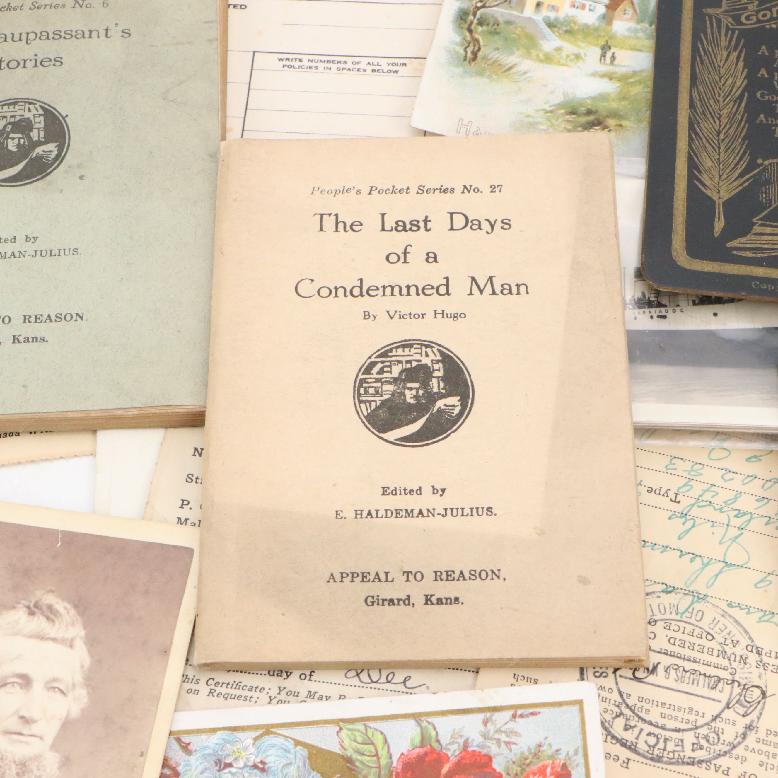 Victorian Advertising Cards, Letters with Booklets, Car Registrations and More