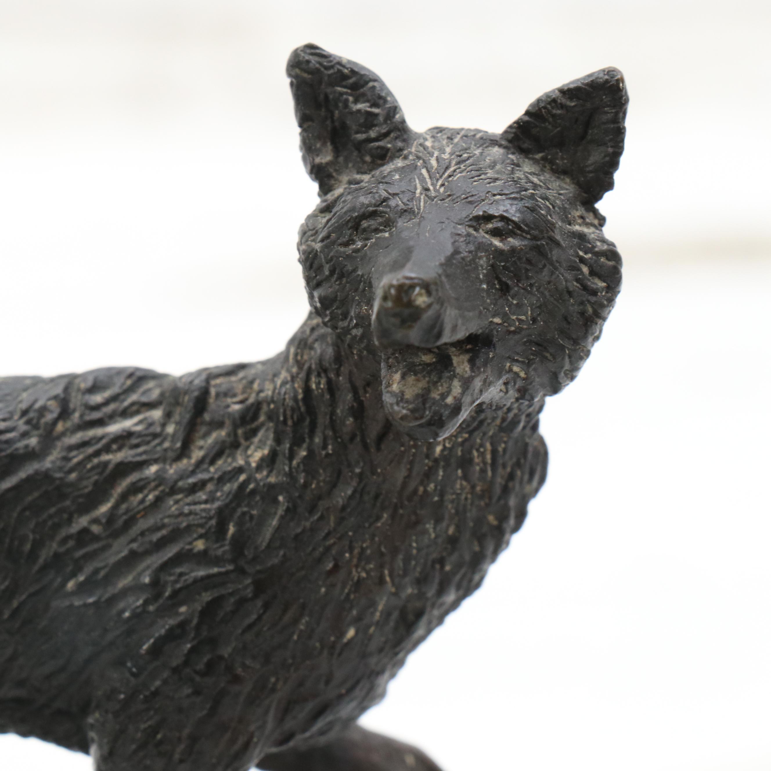 Bill McCown Bronze Sculpture "Wily One"