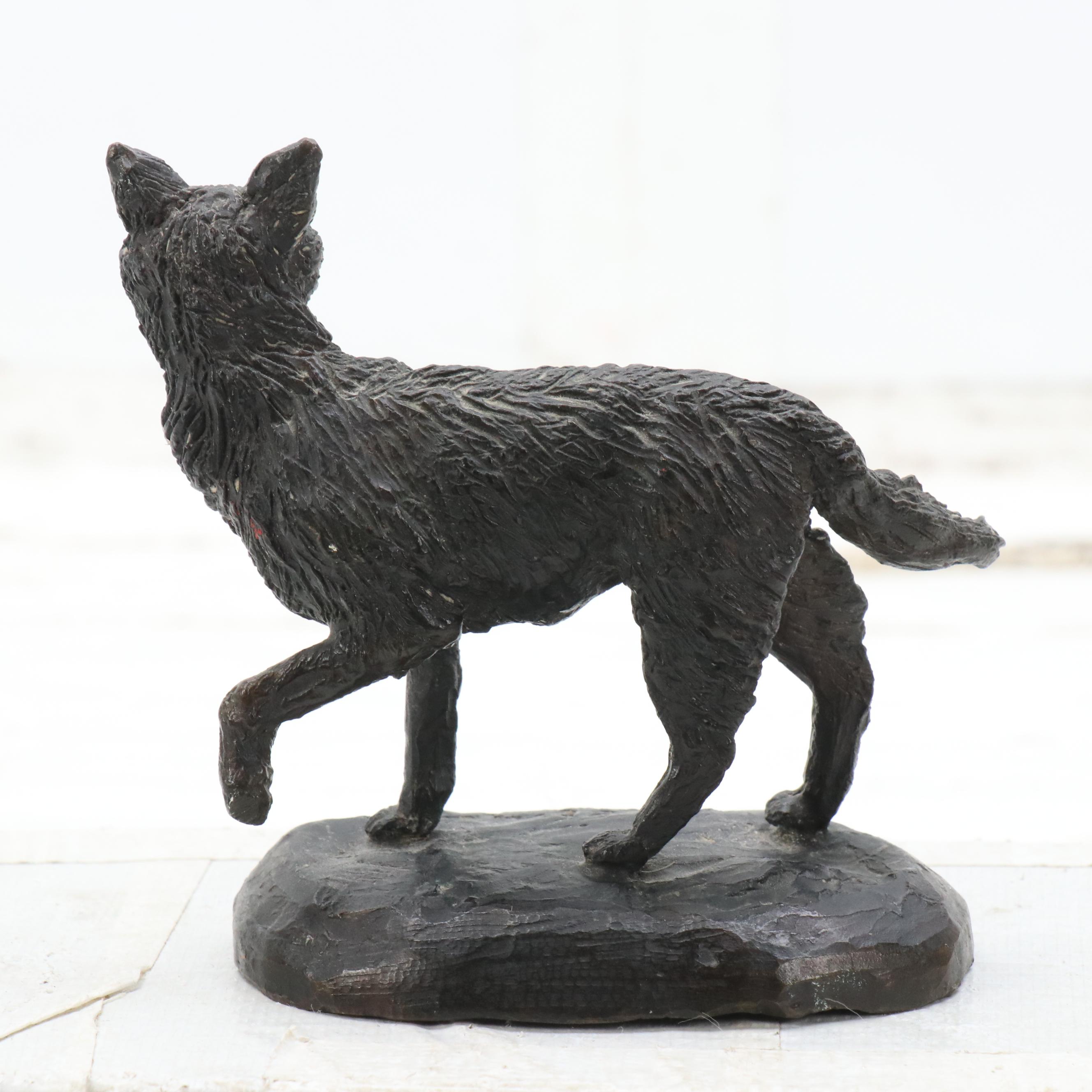 Bill McCown Bronze Sculpture "Wily One"