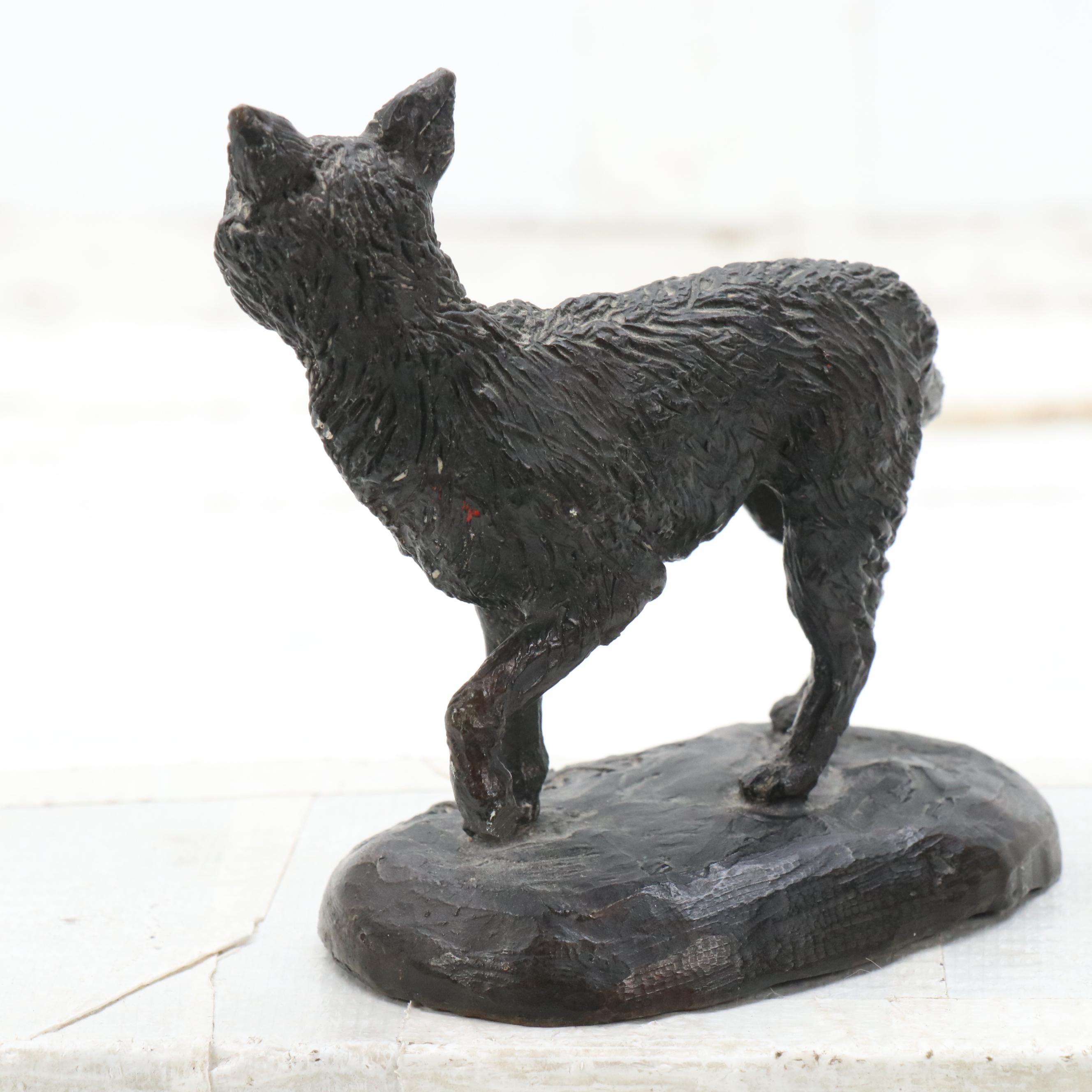 Bill McCown Bronze Sculpture "Wily One"