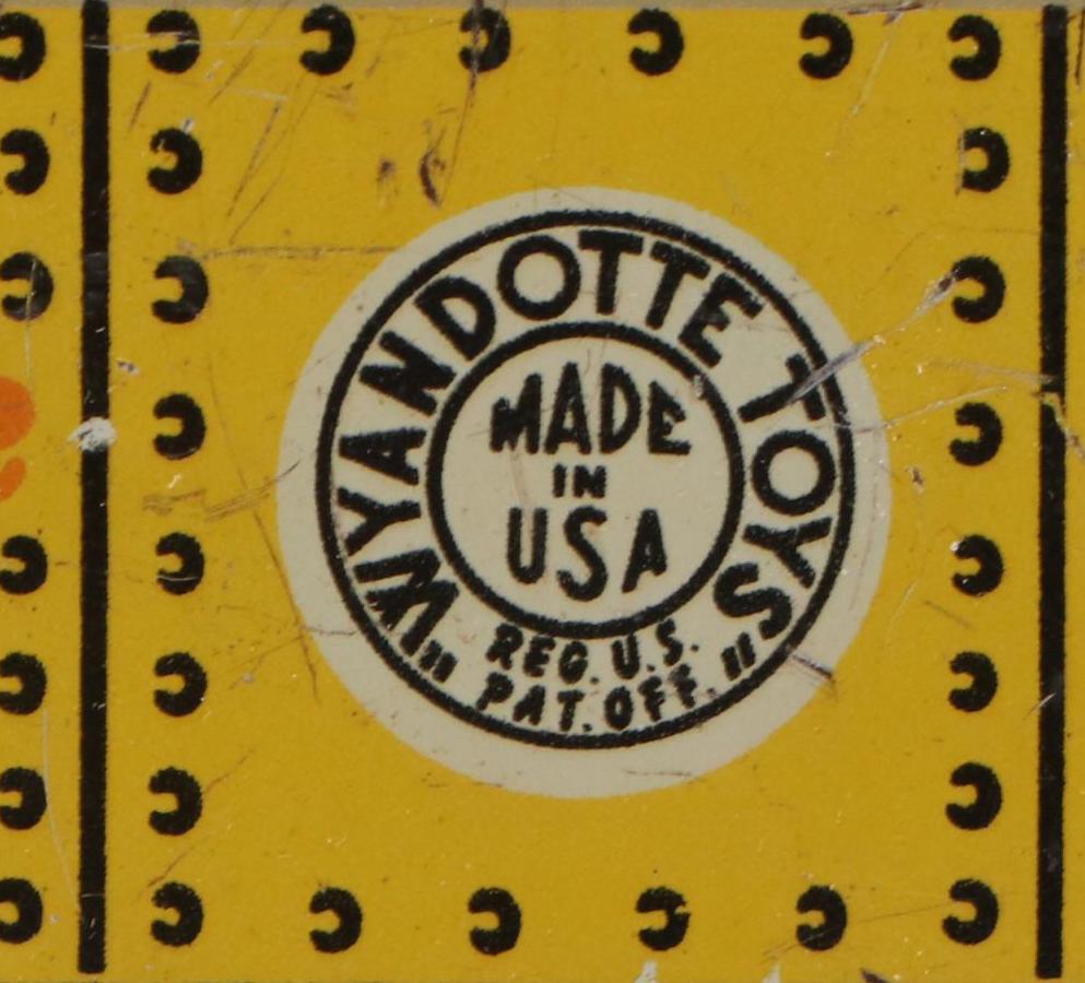 Vintage Hafner Locomotive with Santa Fe Boxcar and Other Tin Litho Train Cars