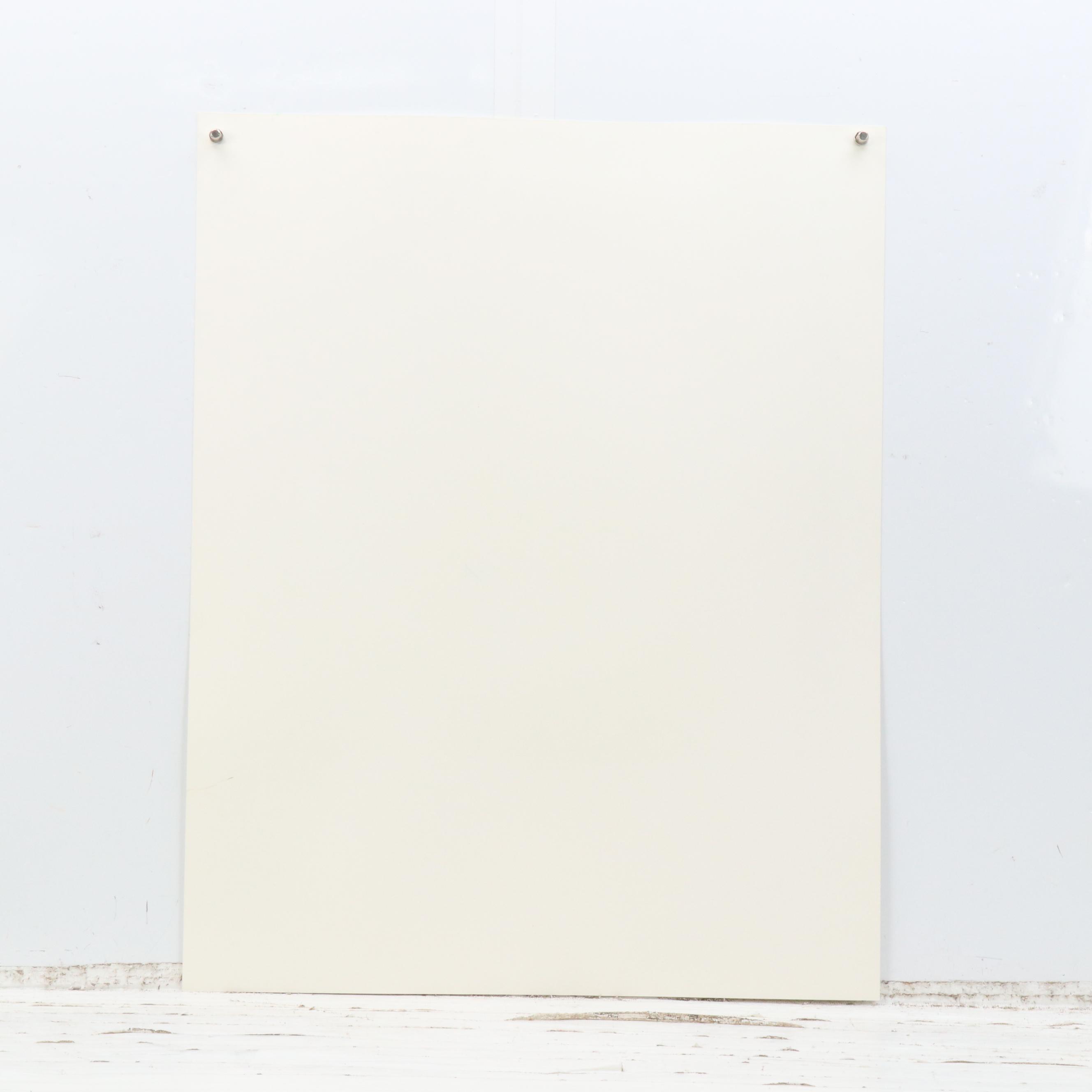 Nobuteru Shimotakahara Op Art Serigraph "Composition of Time and Space"