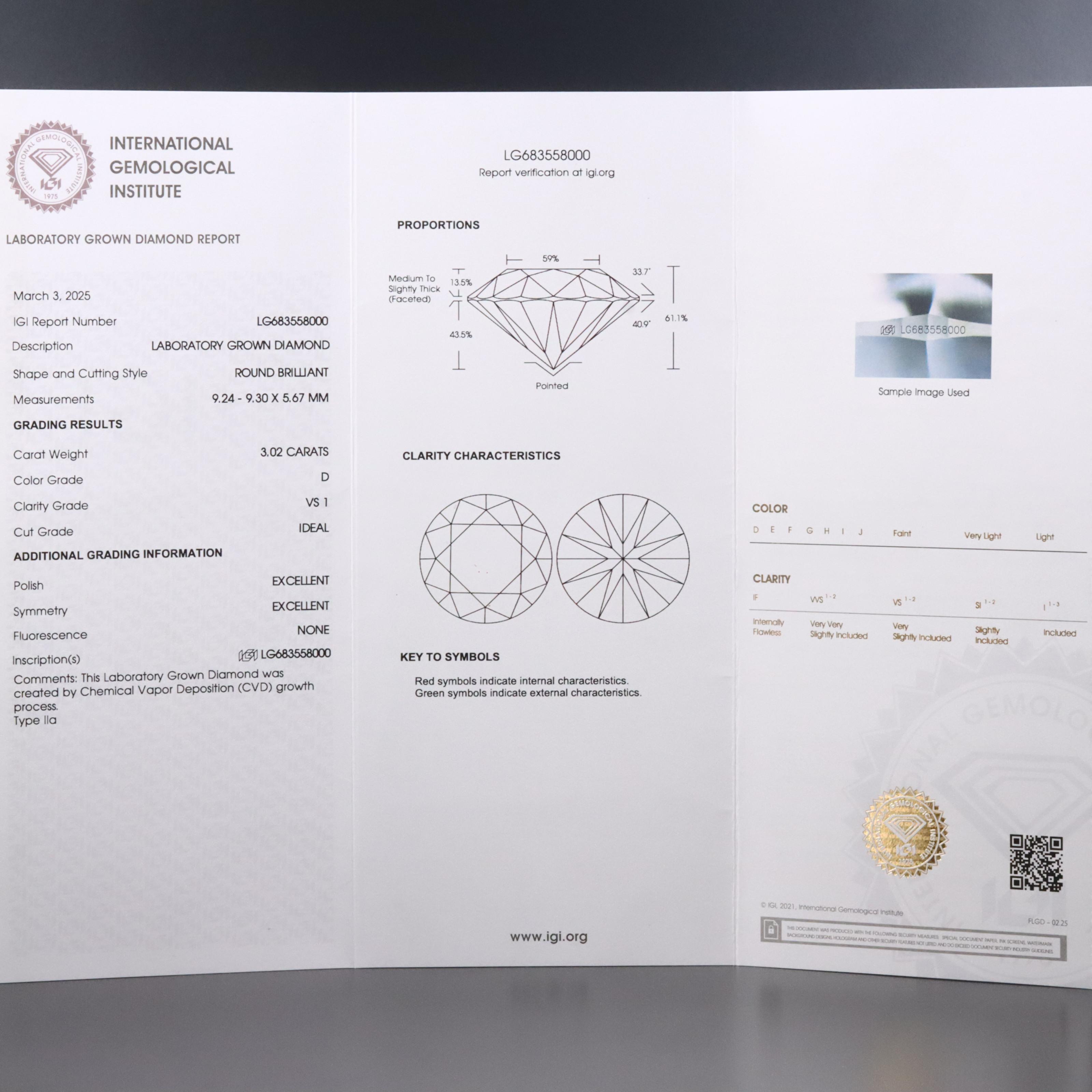 Platinum 94.82 CTW Lab Grown Diamond Riviera Necklace with IGI Reports