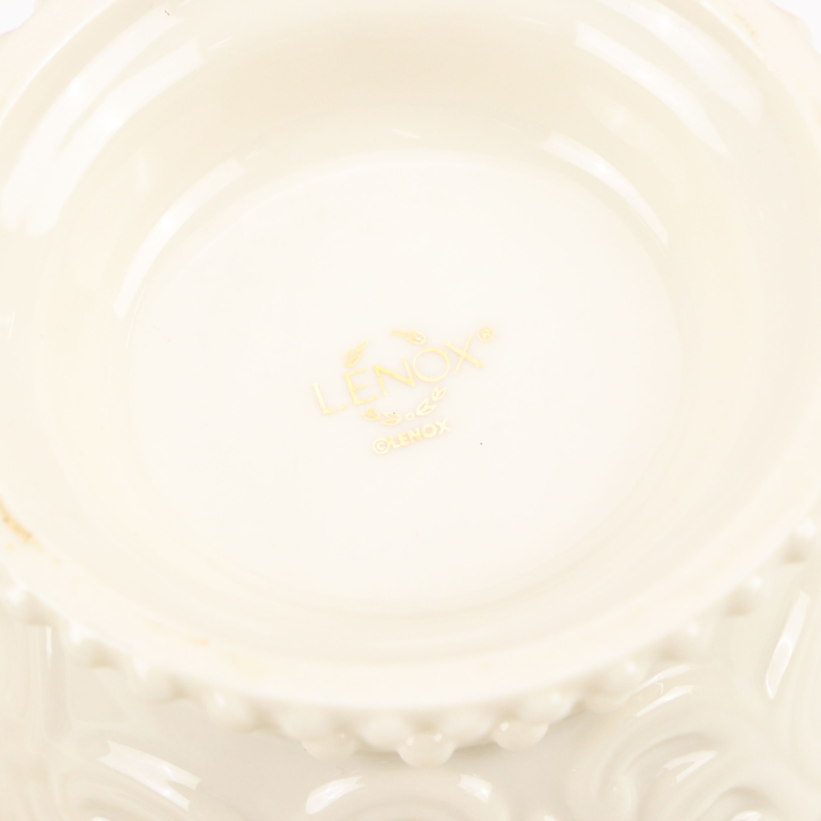Lenox Decorative Vessels with Sakura "Holiday Abundance" Ceramic Salad Plates
