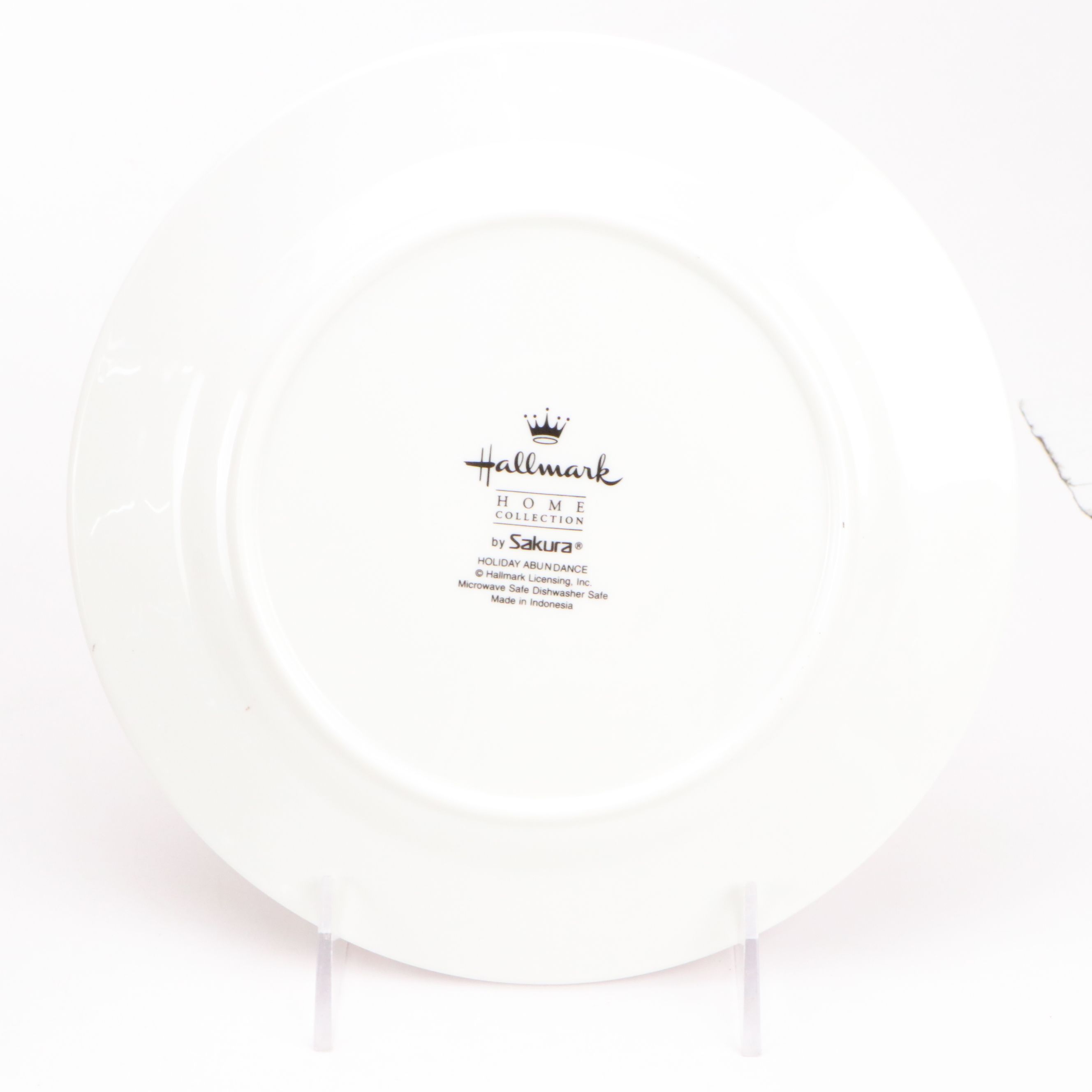 Lenox Decorative Vessels with Sakura "Holiday Abundance" Ceramic Salad Plates