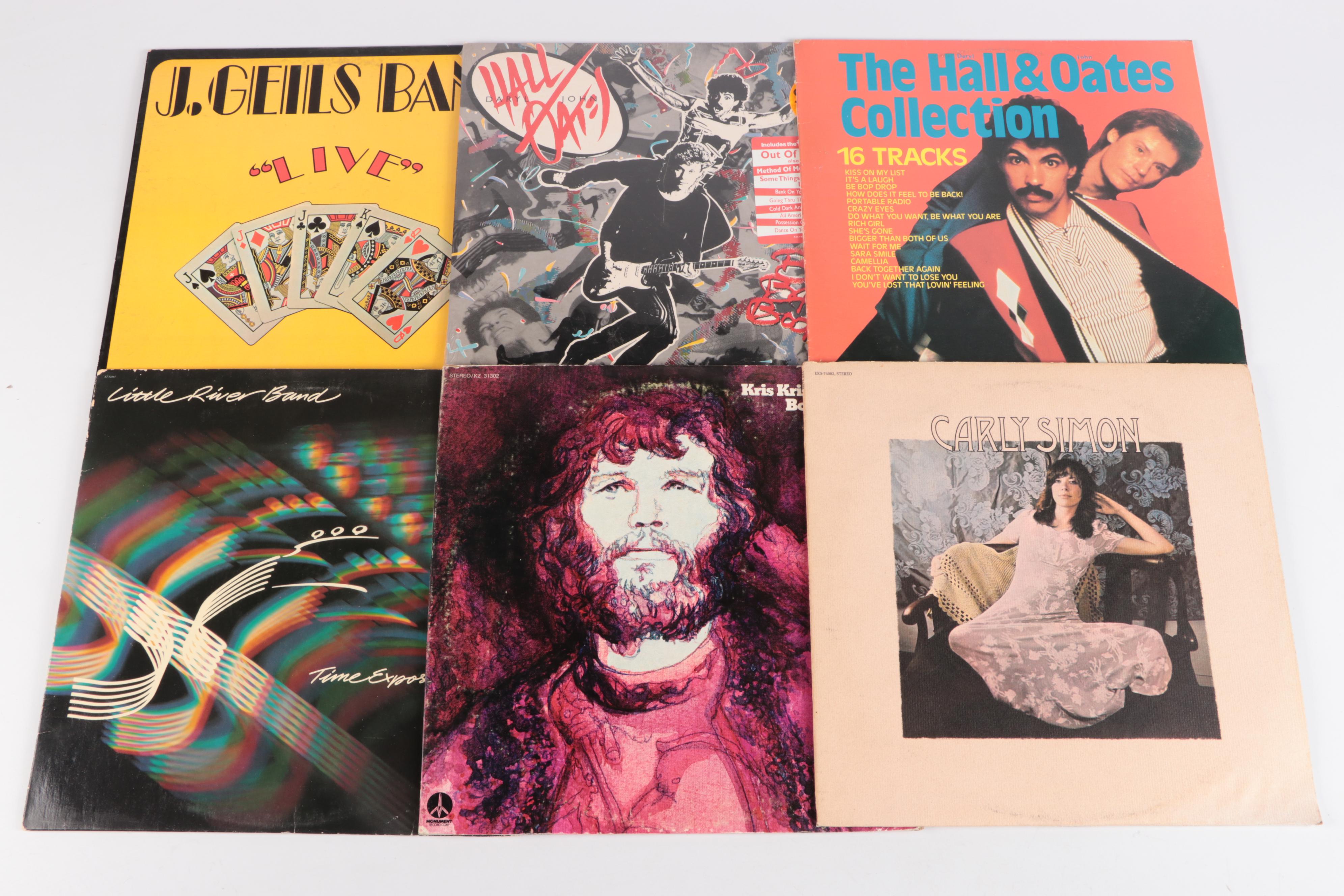 Hall & Oates, Kris Kristofferson, Pointer Sisters, and More Vinyl Record Albums