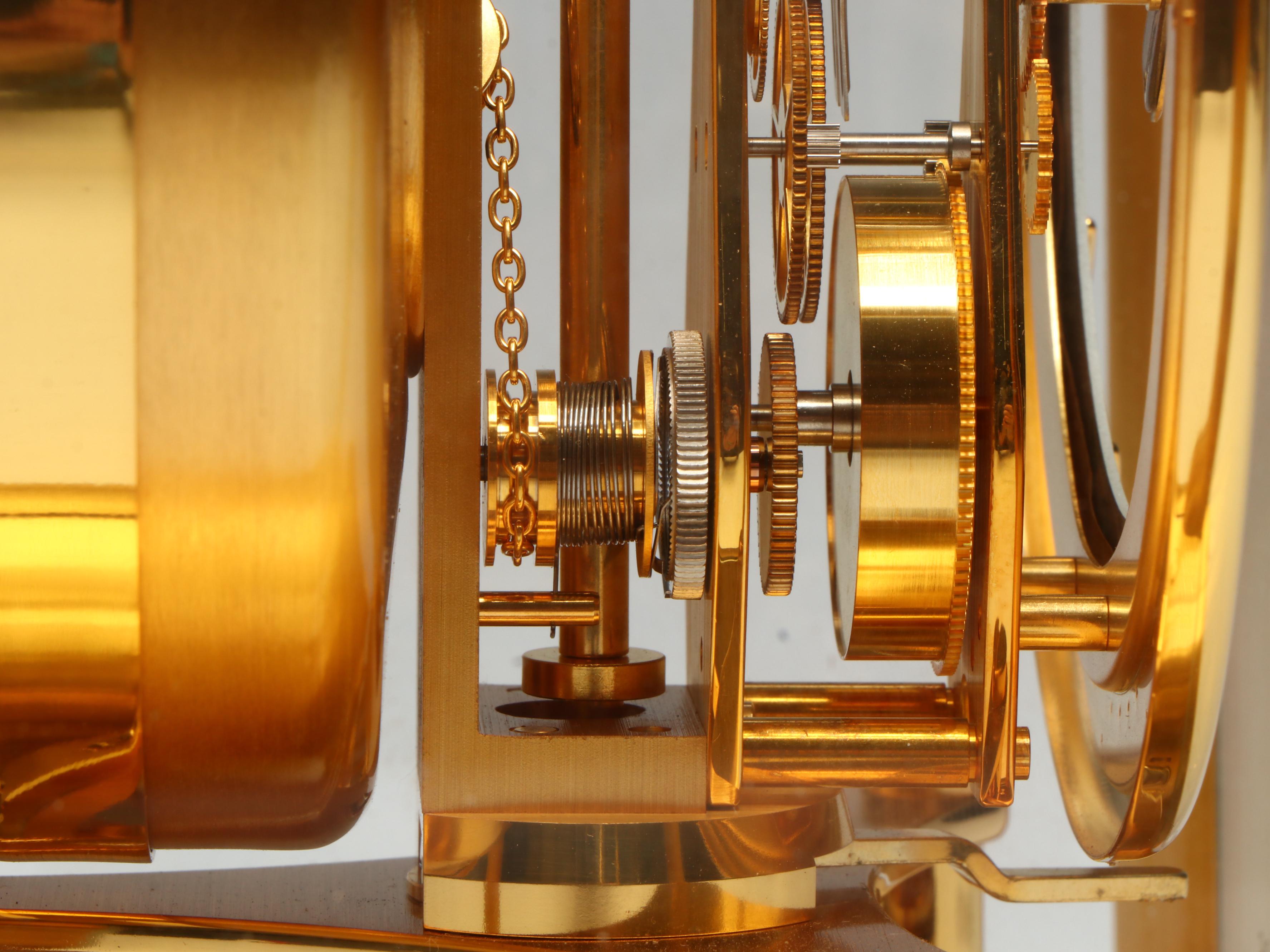 Jaeger-LeCoultre Atmos Gilt Brass Mantel Clock