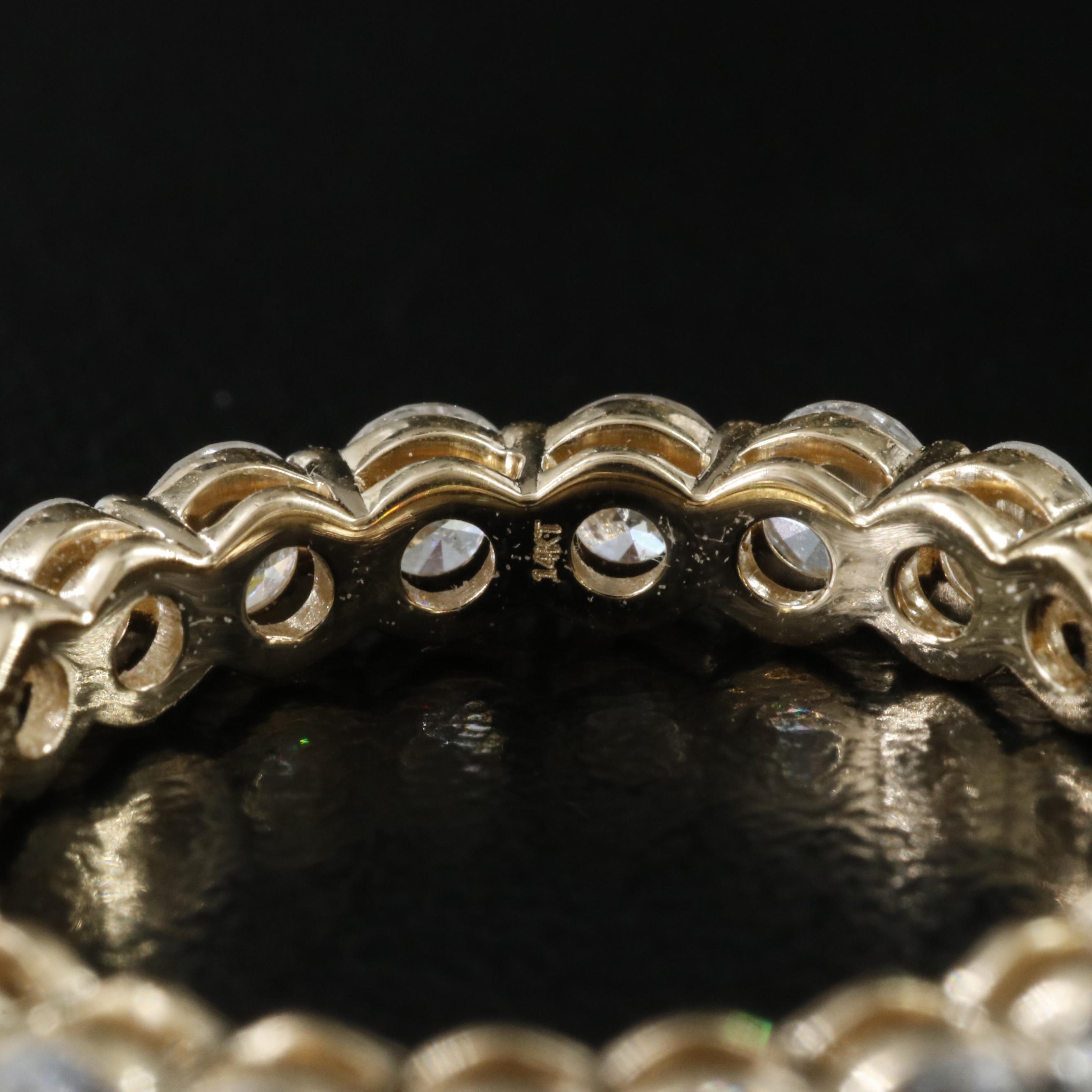 14K 2.22 CTW Lab Grown Diamond Eternity Band