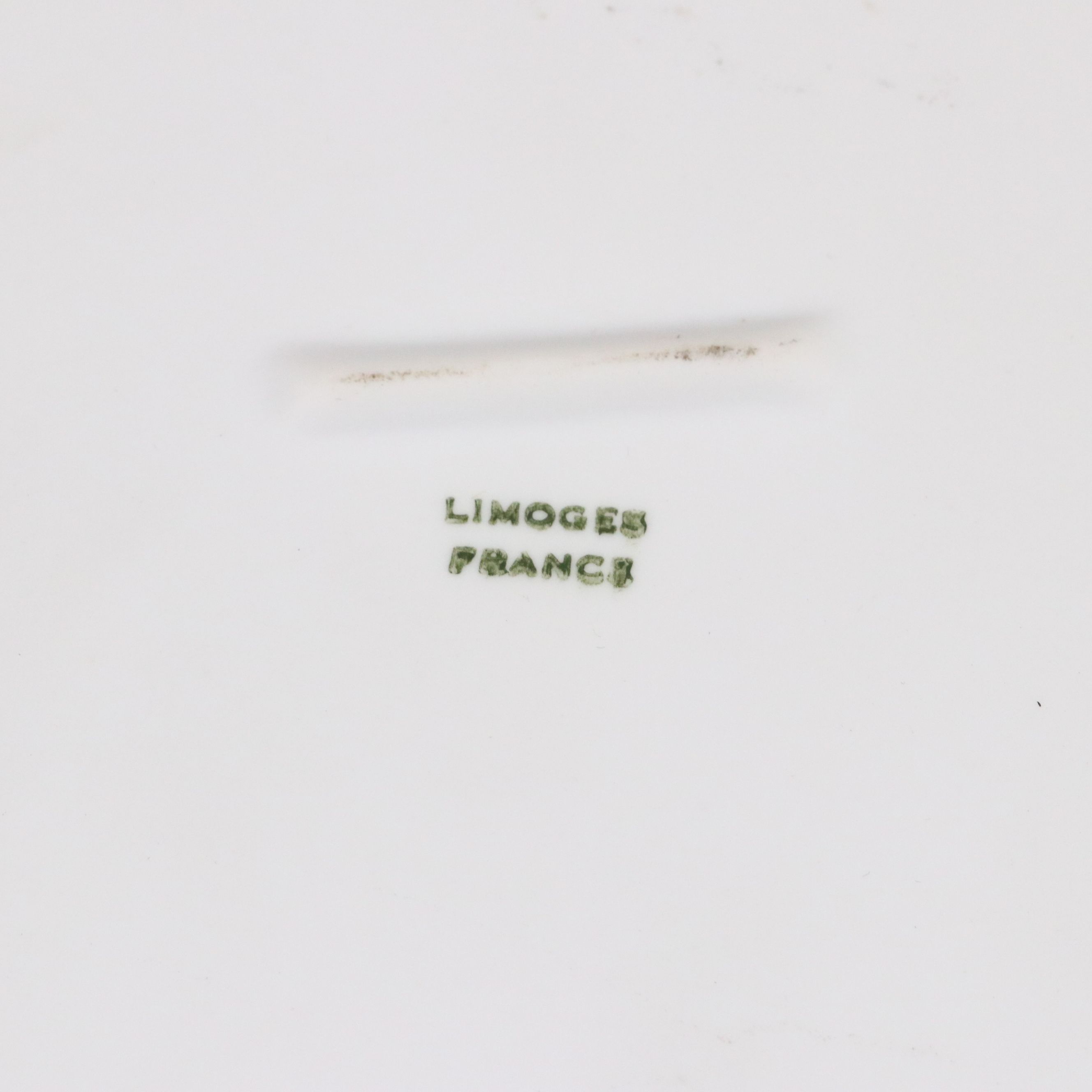 Limoges Baroque Style Bisque Porcelain Box