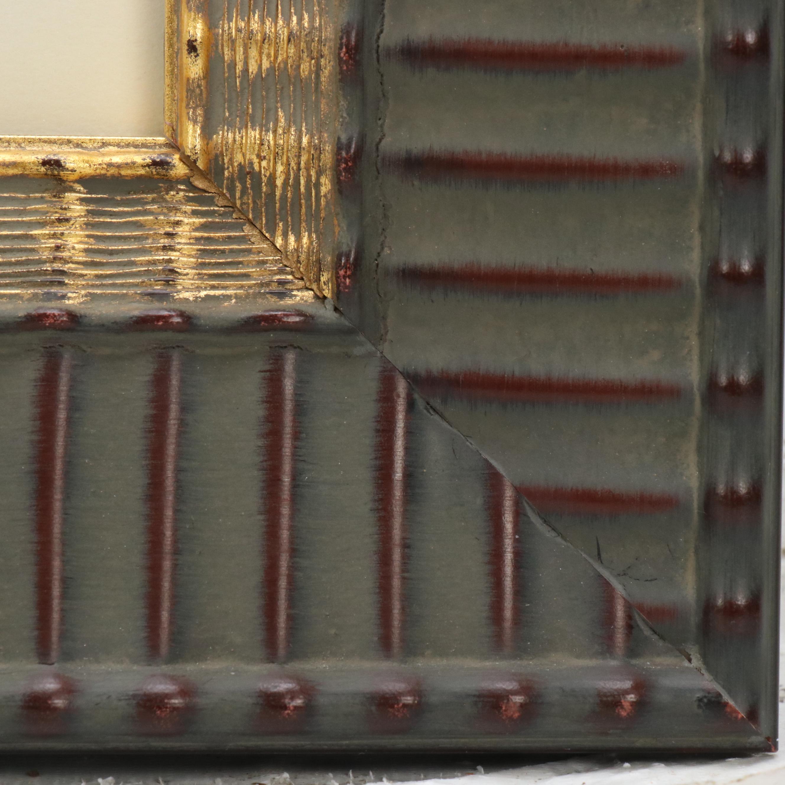 Hand-Colored Photogravure After Jean Matet "En Revenant du Bois," Circa 1912