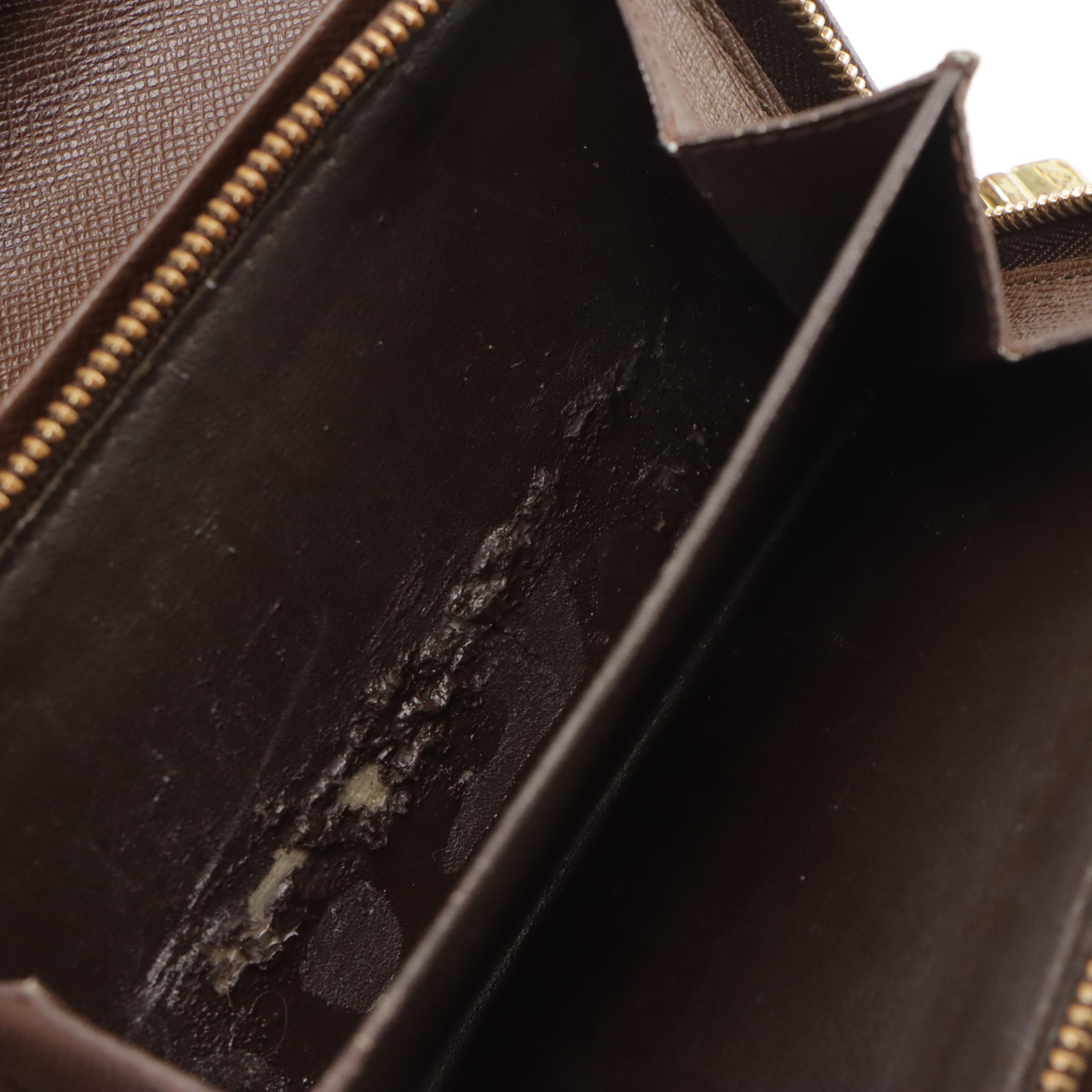 Louis Vuitton Porte-Monnaie Billets Trésor Compact Wallet in Damier Ebene