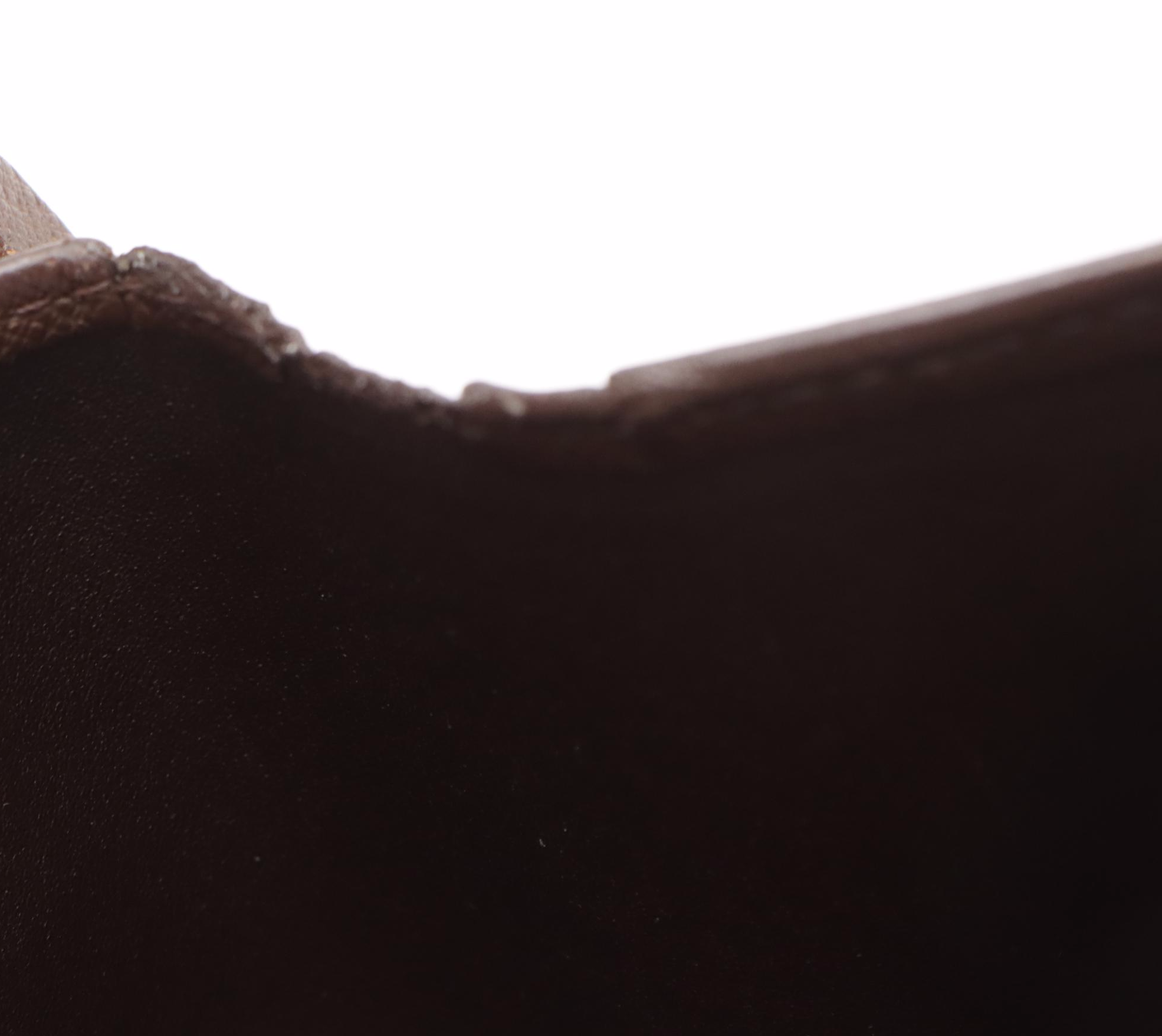 Louis Vuitton Porte-Monnaie Billets Trésor Compact Wallet in Damier Ebene