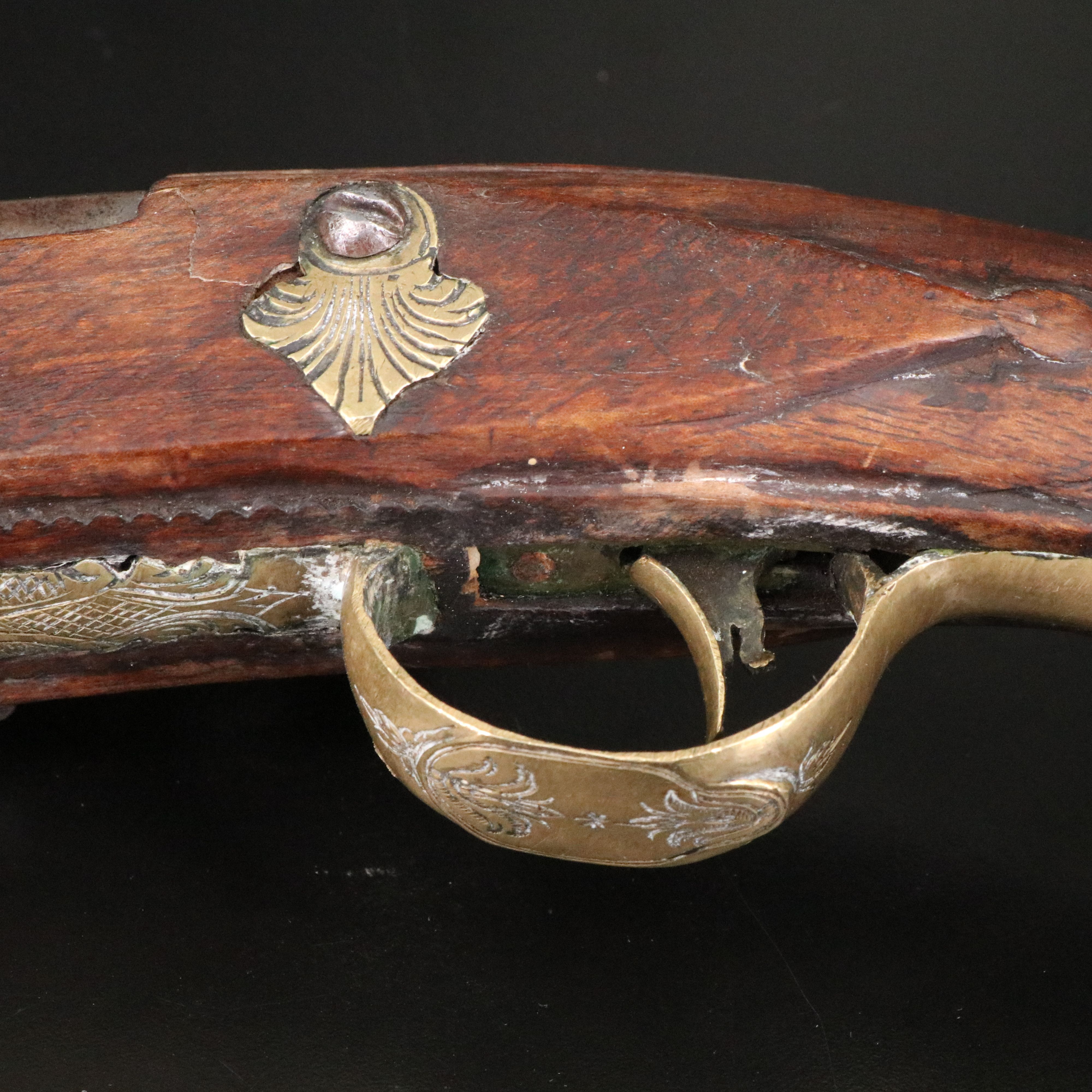 Contemporary Decorative Flintlock Pistol