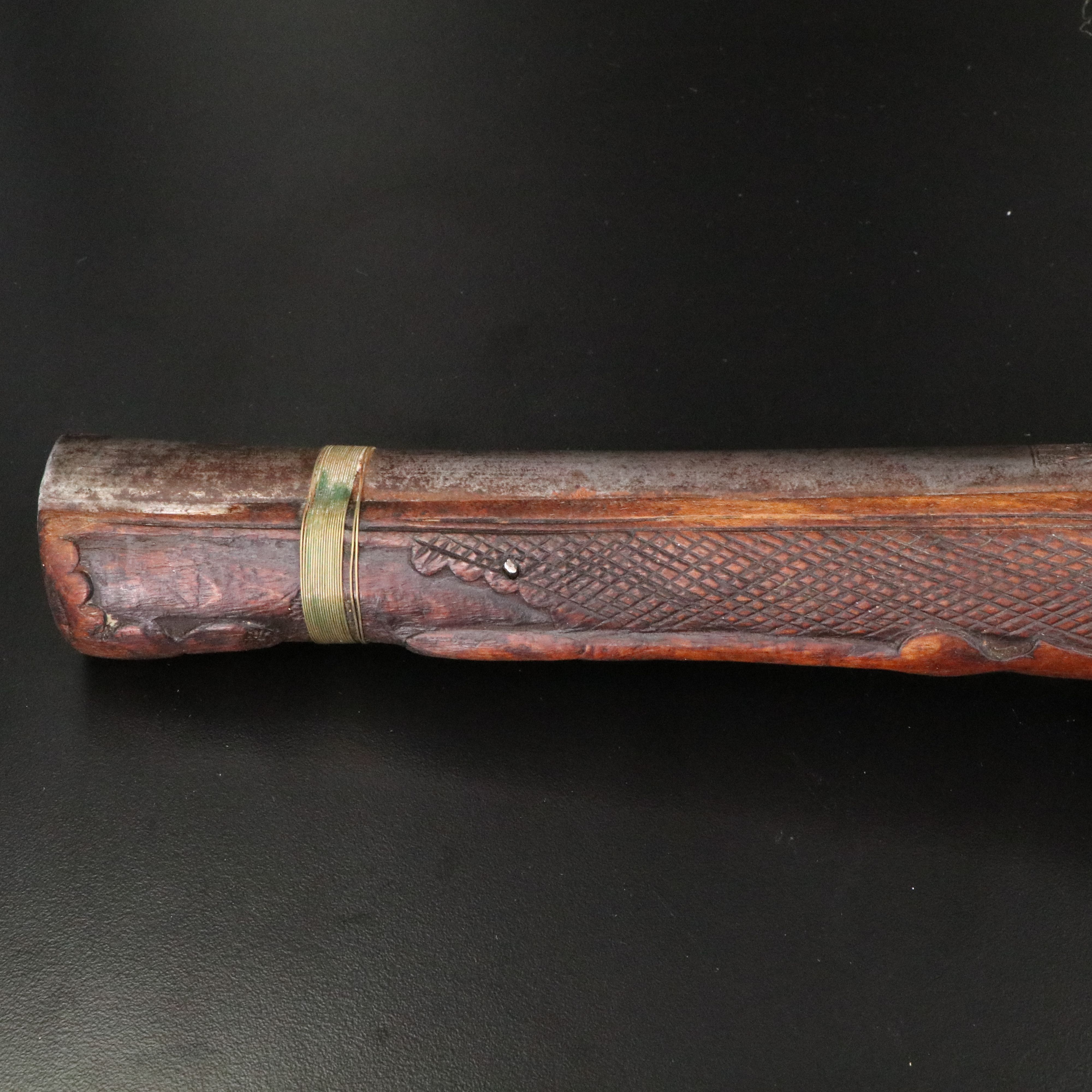 Contemporary Decorative Flintlock Pistol