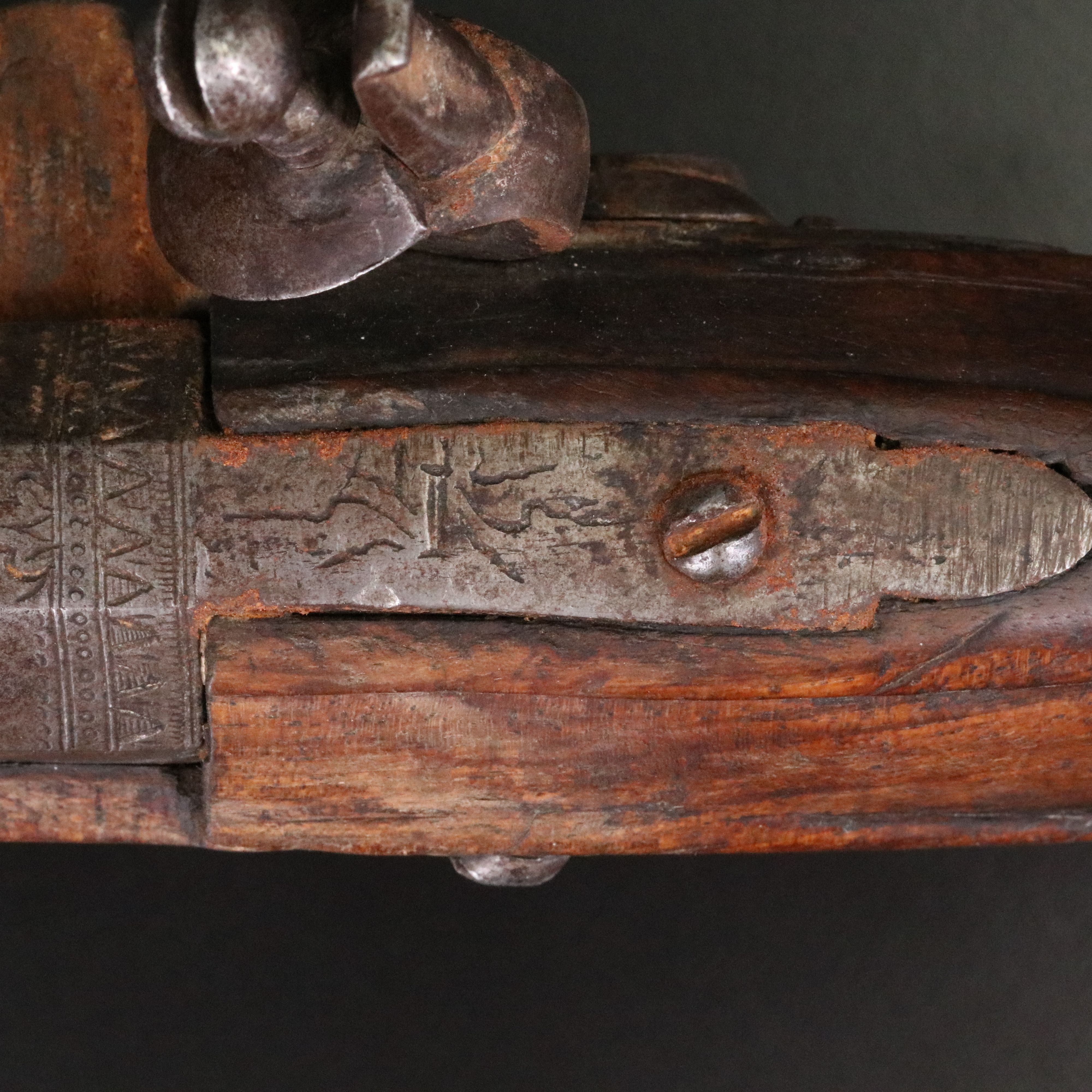 Contemporary Decorative Flintlock Pistol