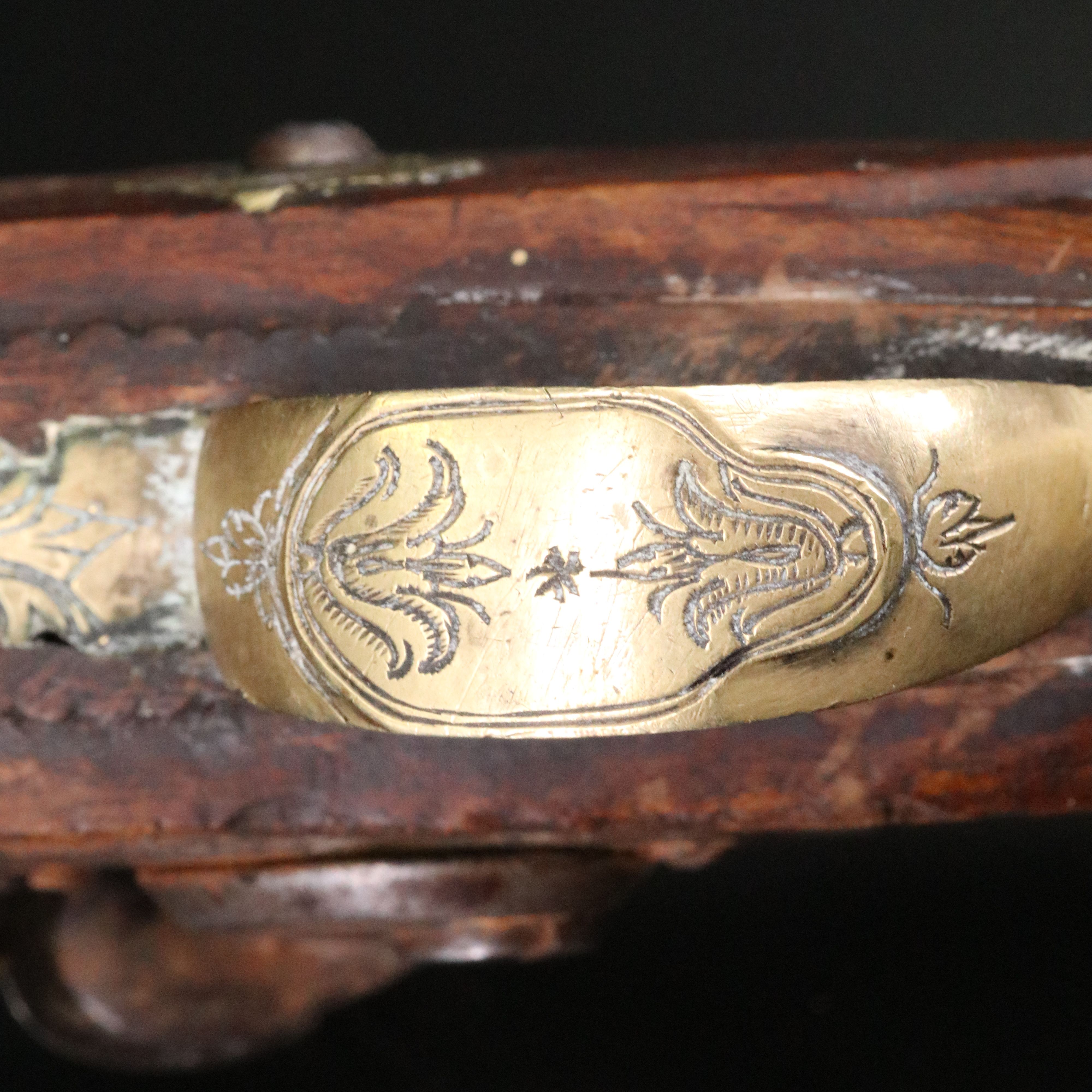 Contemporary Decorative Flintlock Pistol