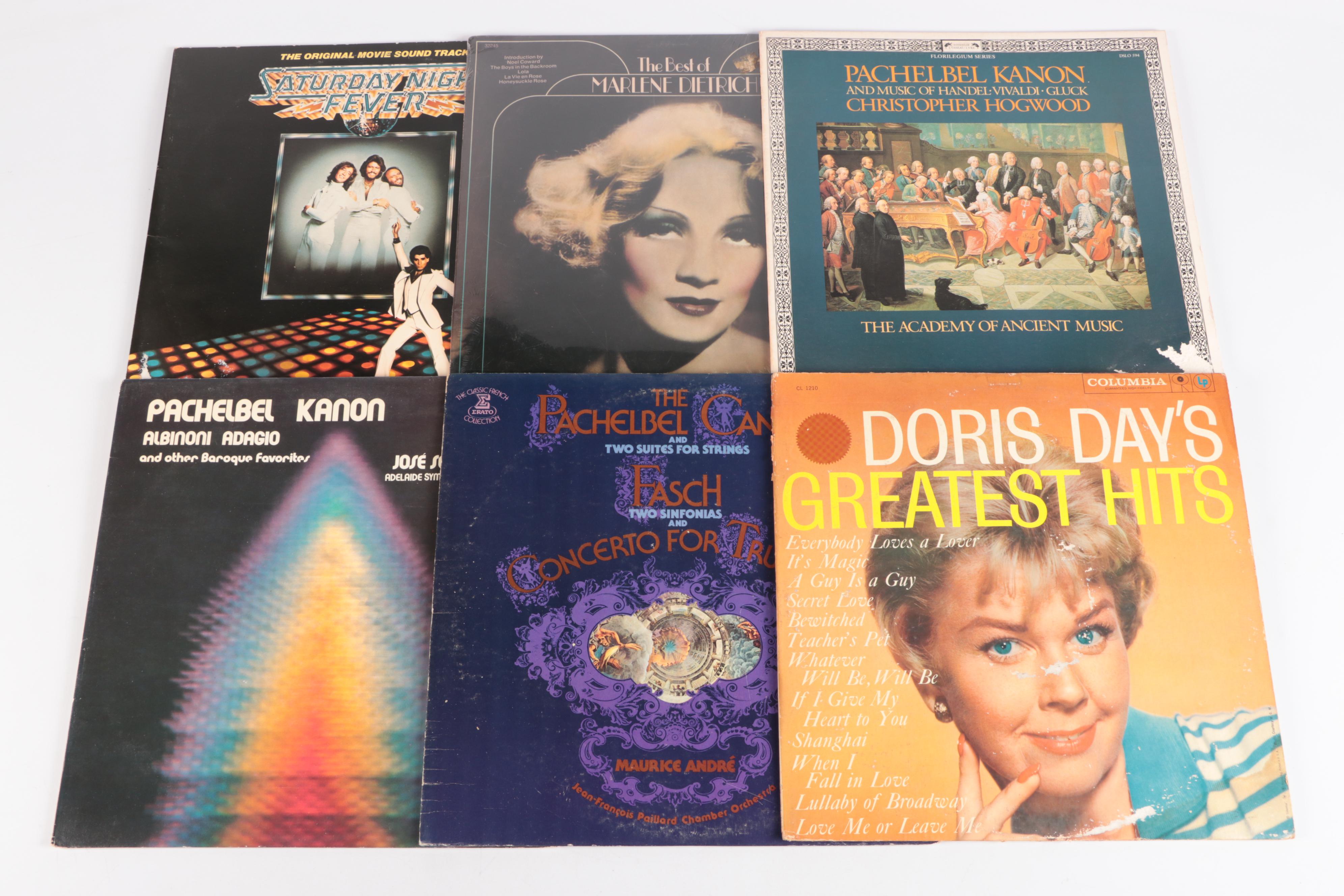 "Saturday Night Fever," "Hair," "Footloose," and More Vinyl Record Albums