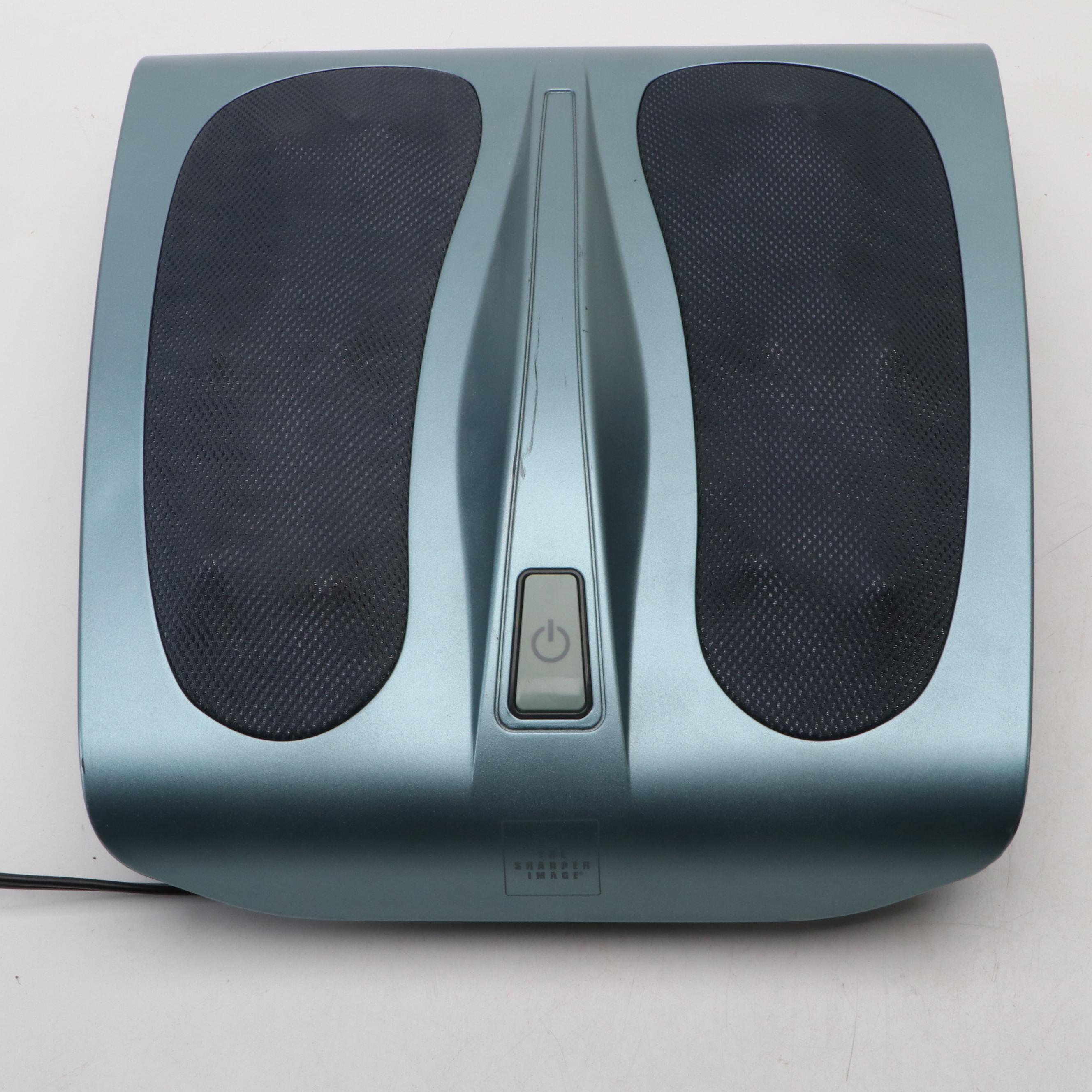 Health O Meter Metal Floor Scale with Electronic Foot Massage Device