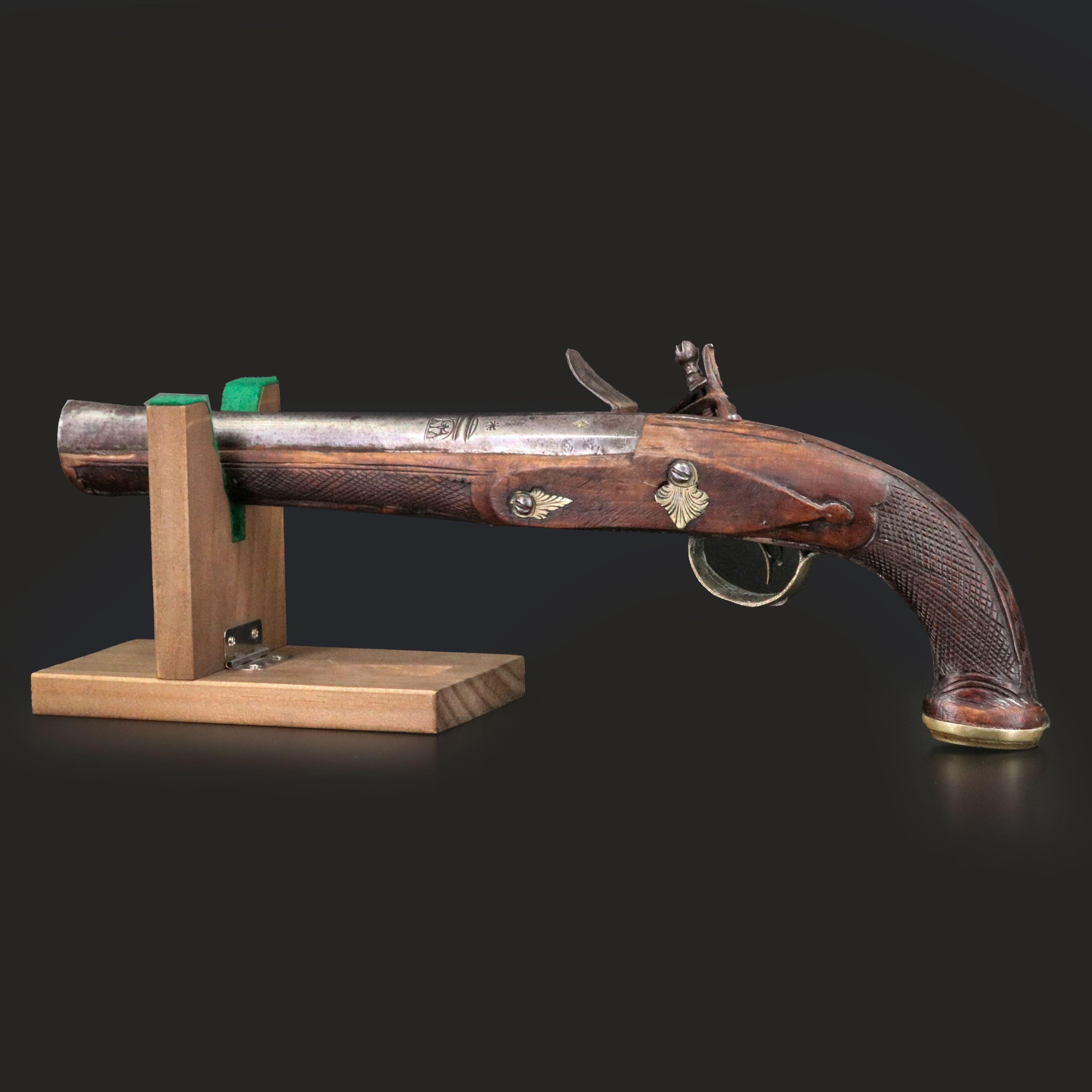 Contemporary Decorative Flintlock Pistol