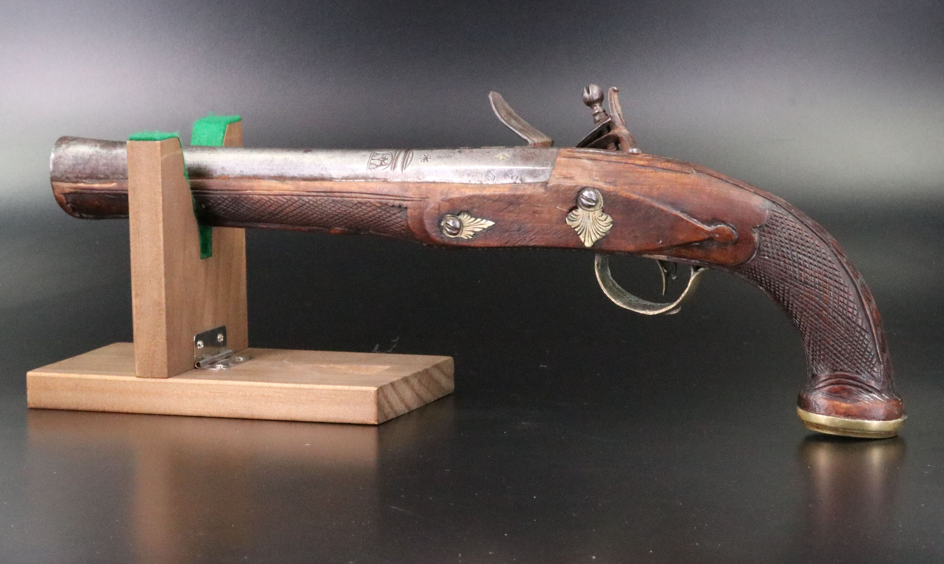 Contemporary Decorative Flintlock Pistol