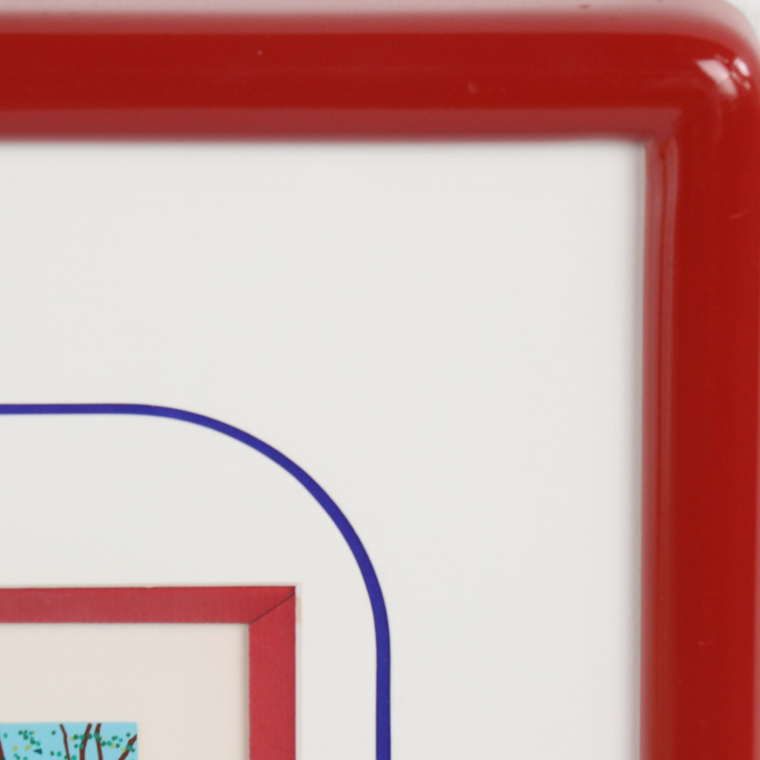 Melanie Taylor Kent Serigraph "The Incredible Coca-Cola Race," 1995