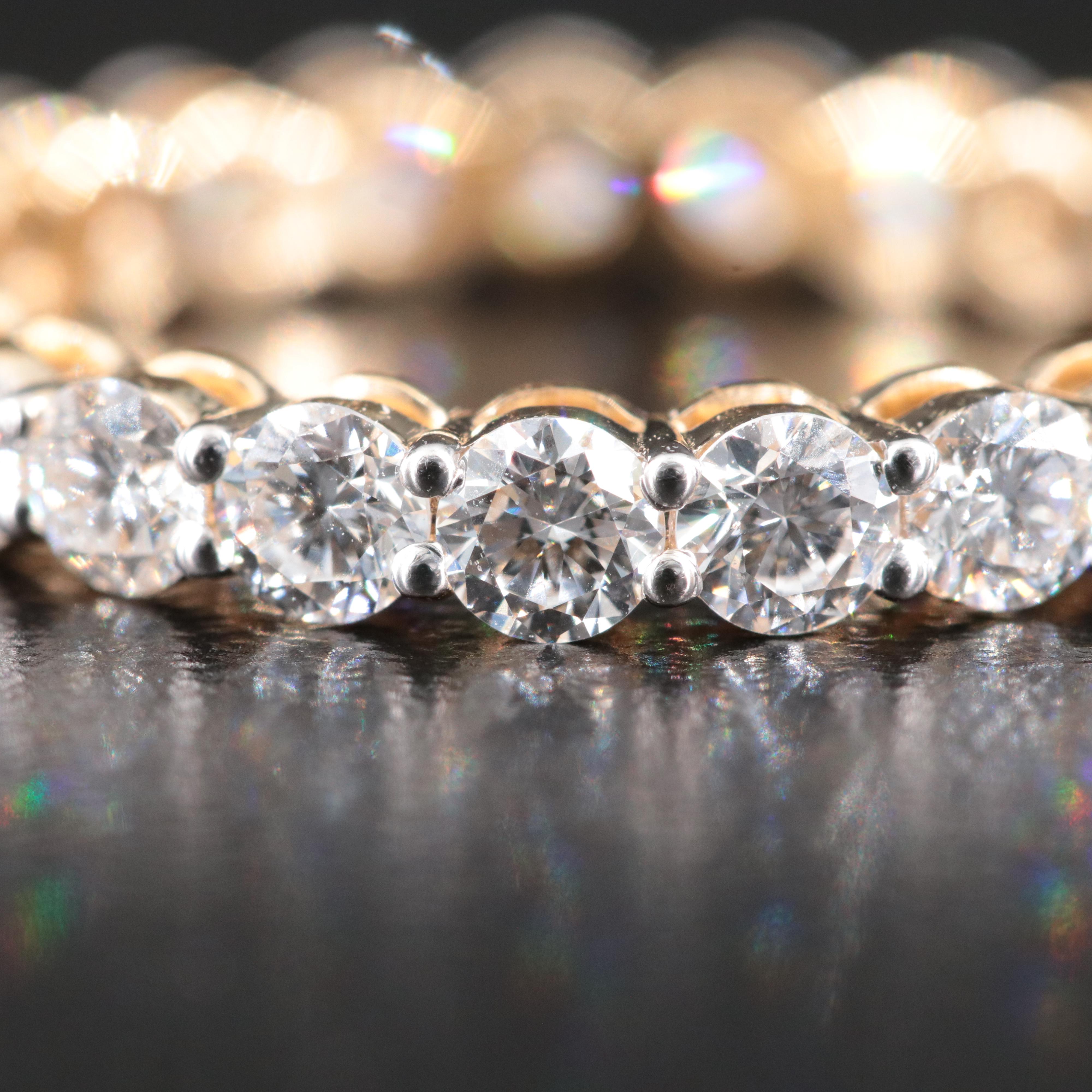 14K 2.10 CTW Lab Grown Diamond Eternity Band