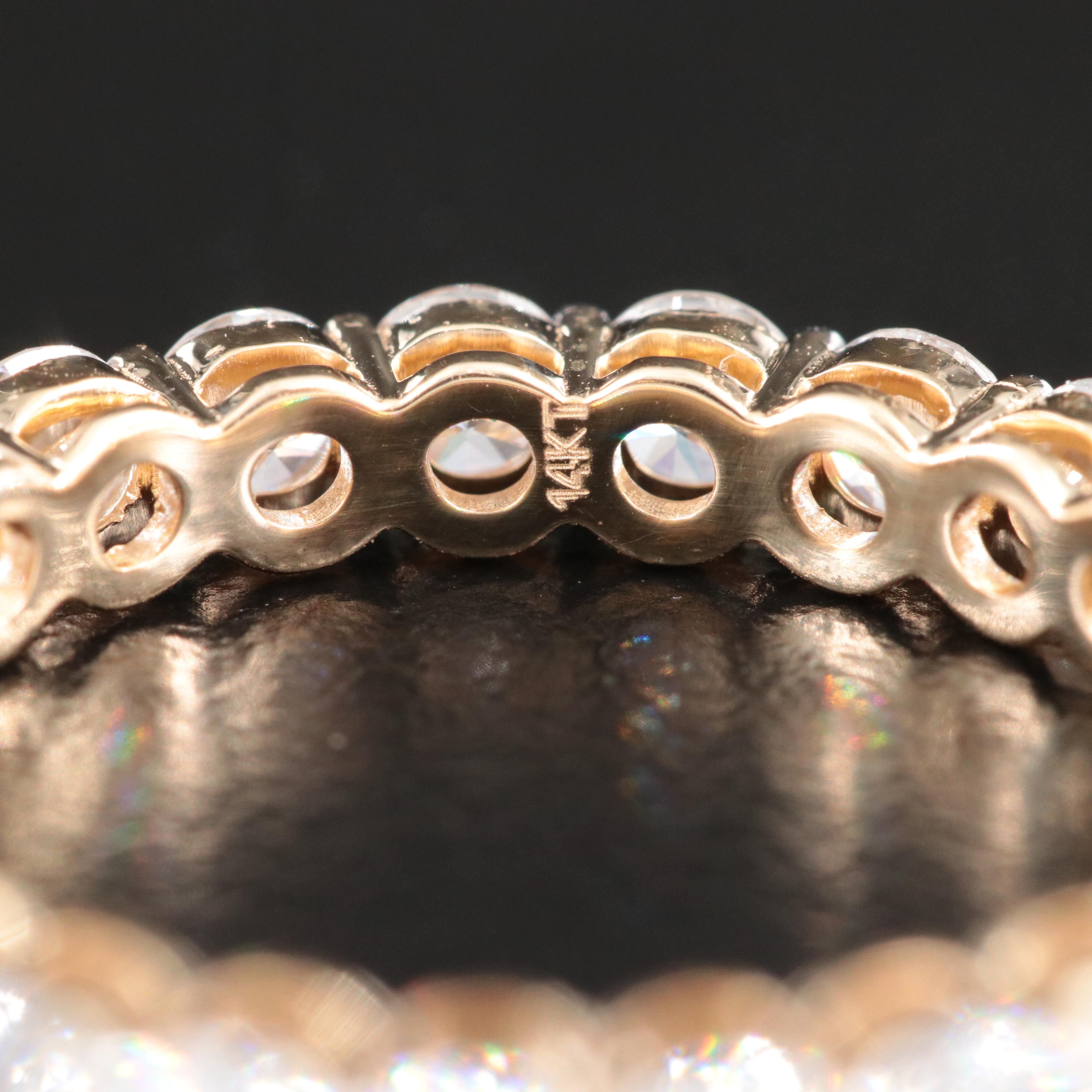 14K 2.10 CTW Lab Grown Diamond Eternity Band