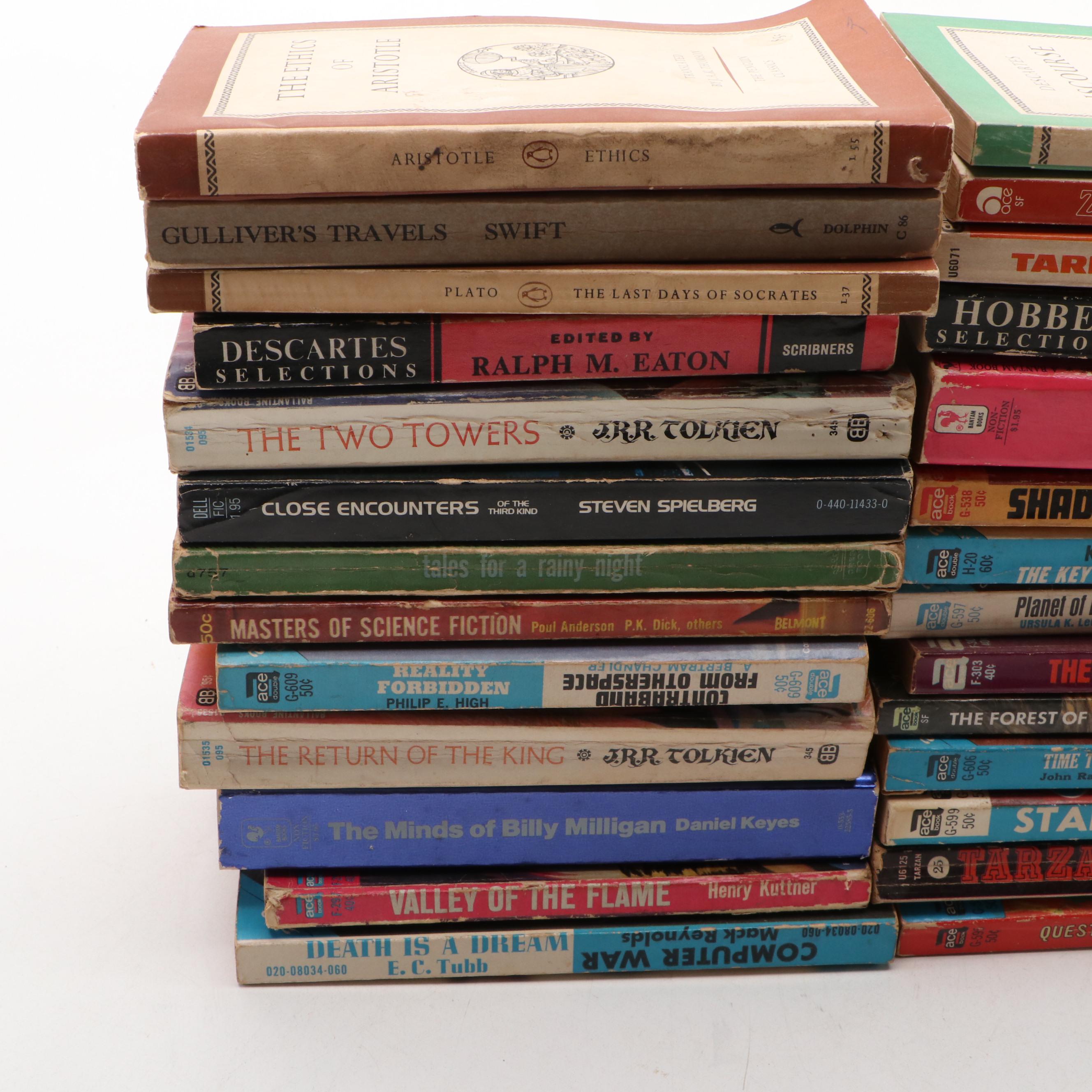 "The Two Towers" by J. R. R. Tolkien and More Sci-Fi and Philosophy Paperbacks