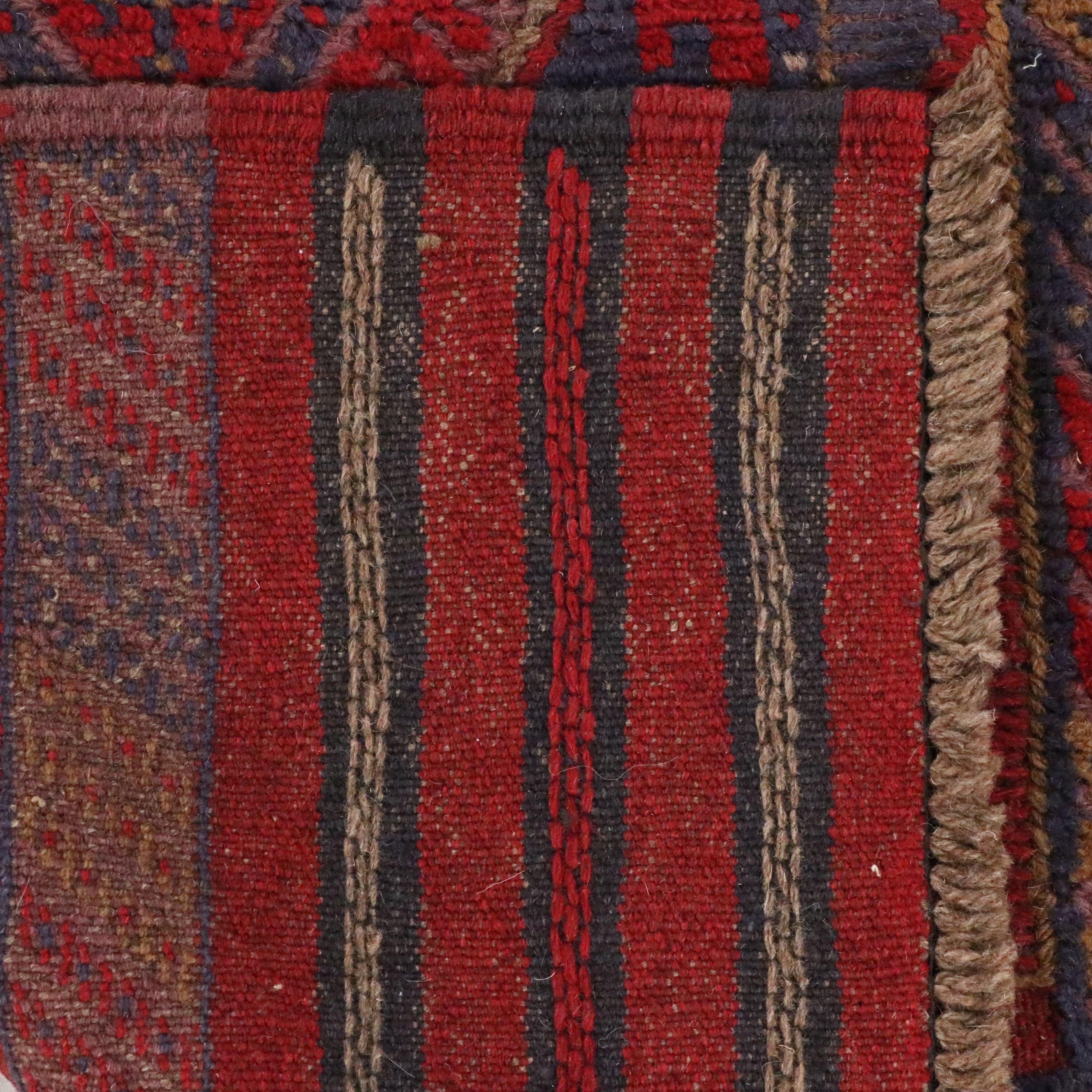 2'5 x 11'6 Handwoven Afghan Mashwani Carpet Runner