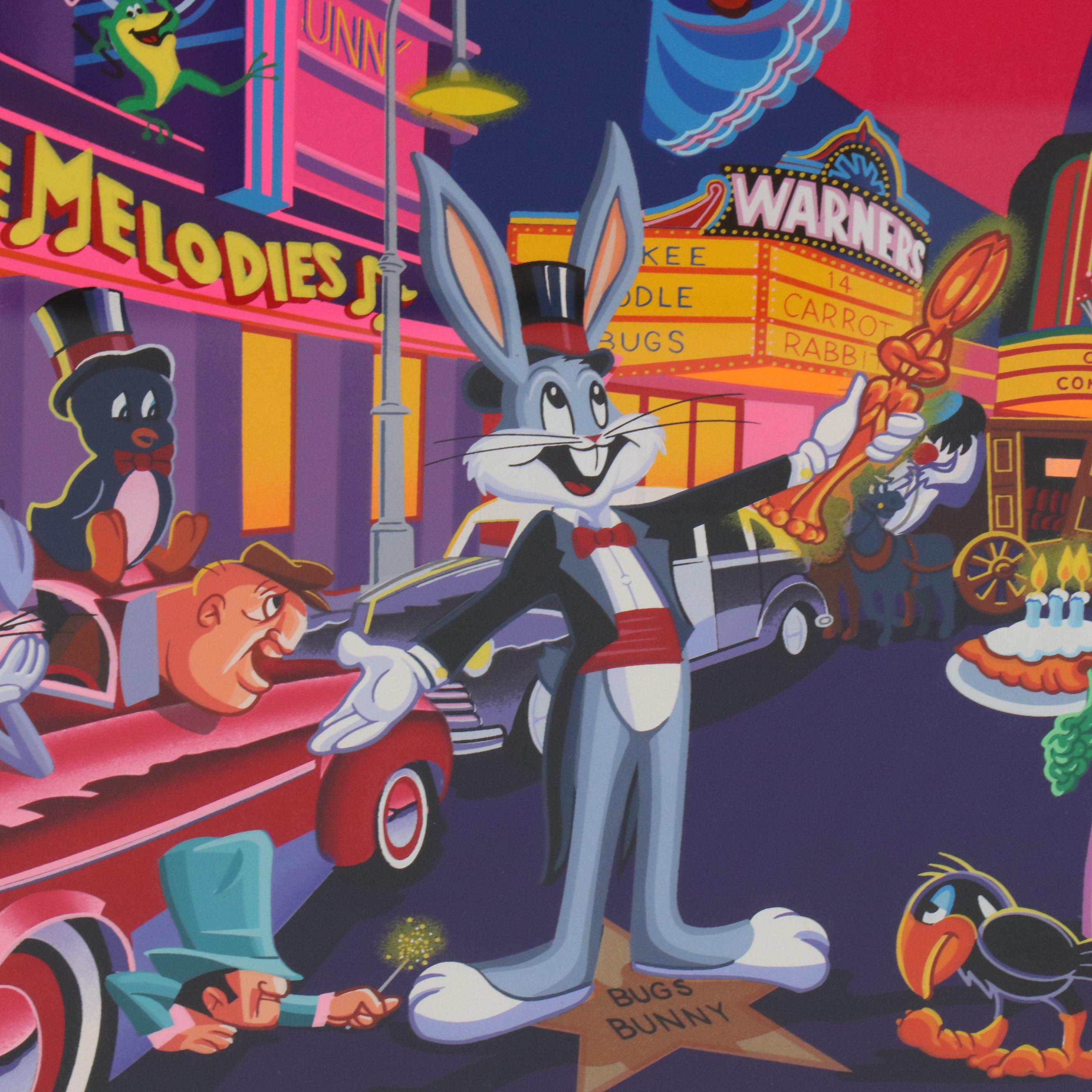 Melanie Taylor Kent Serigraph "That's 50 Folks!," 1991