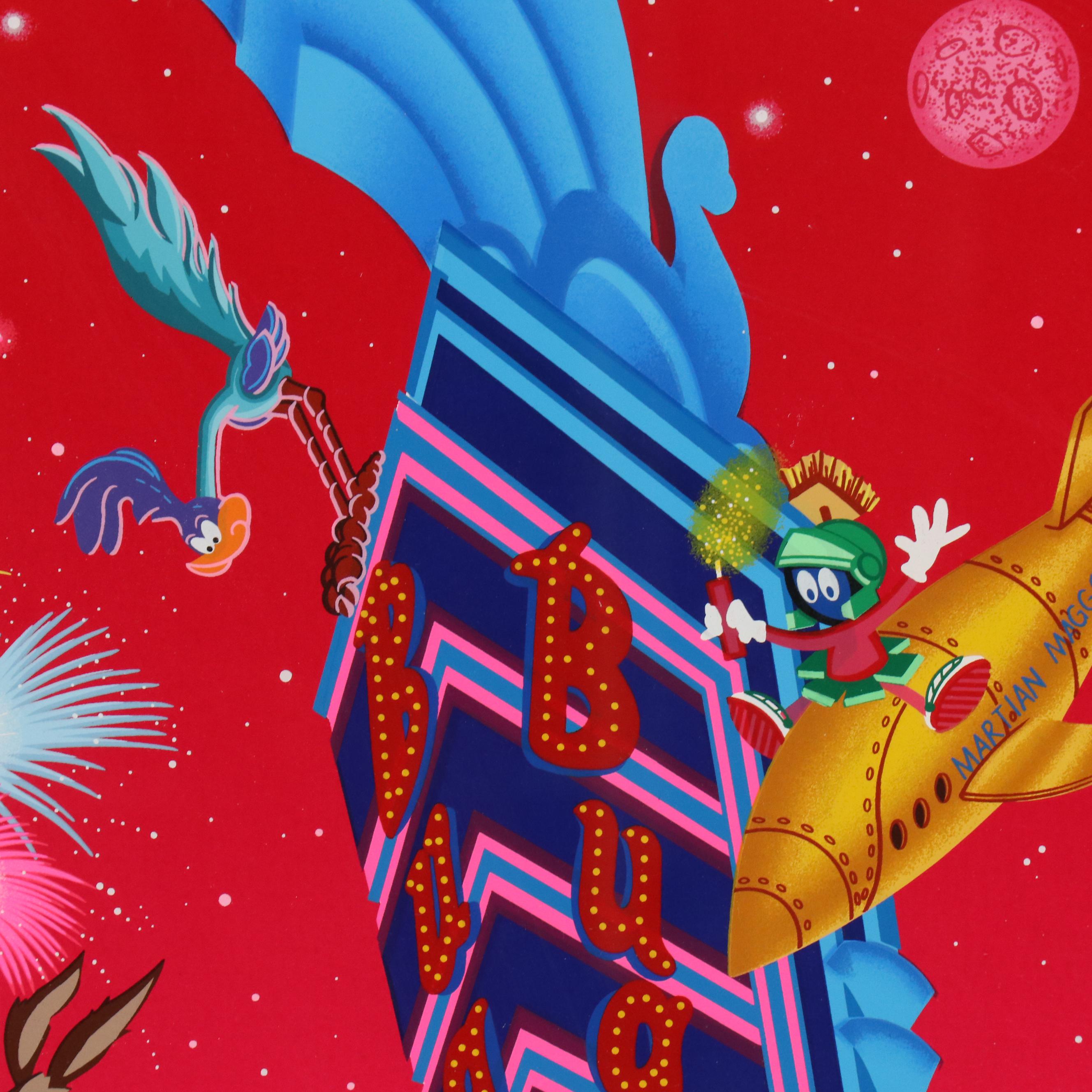 Melanie Taylor Kent Serigraph "That's 50 Folks!," 1991