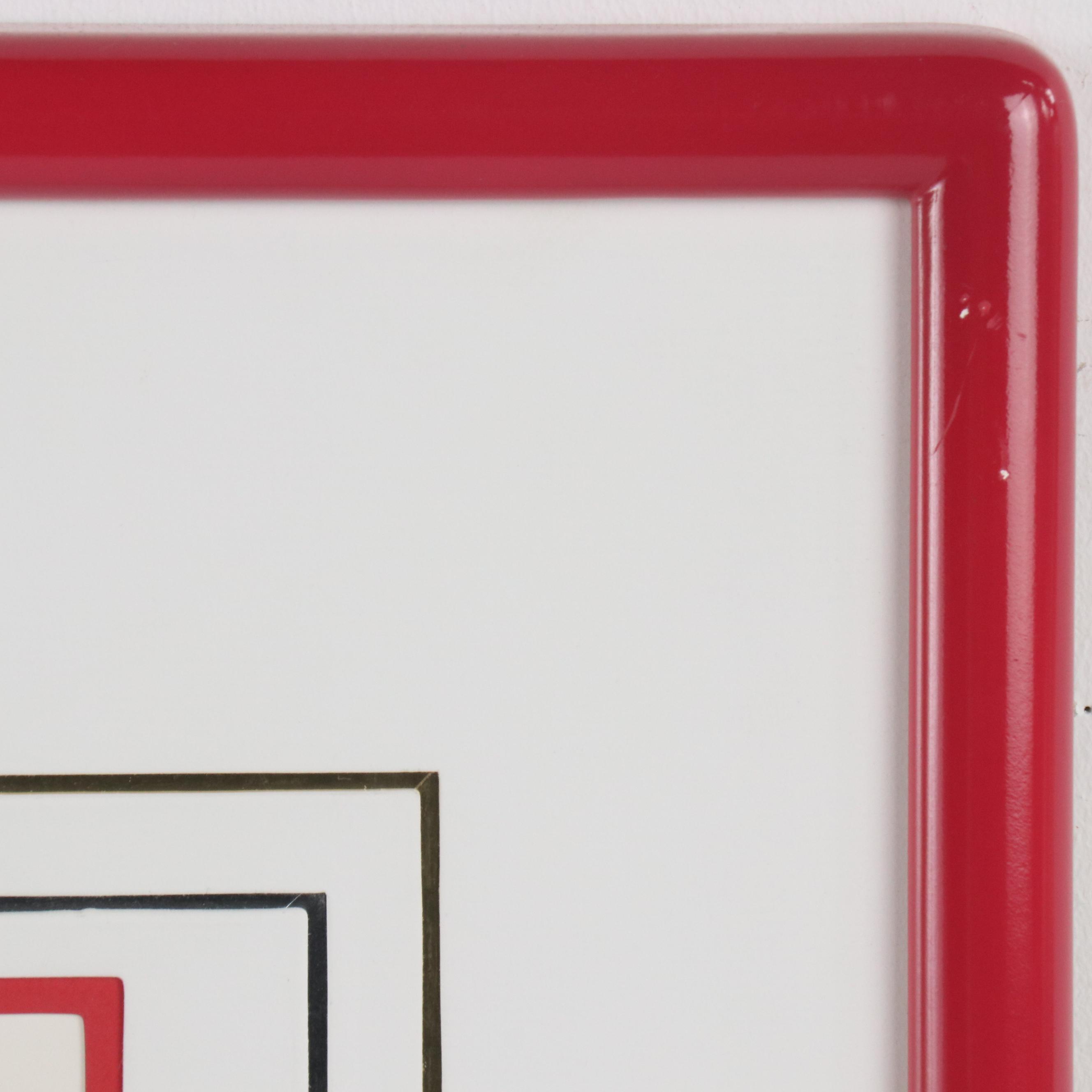 Melanie Taylor Kent Serigraph "That's 50 Folks!," 1991