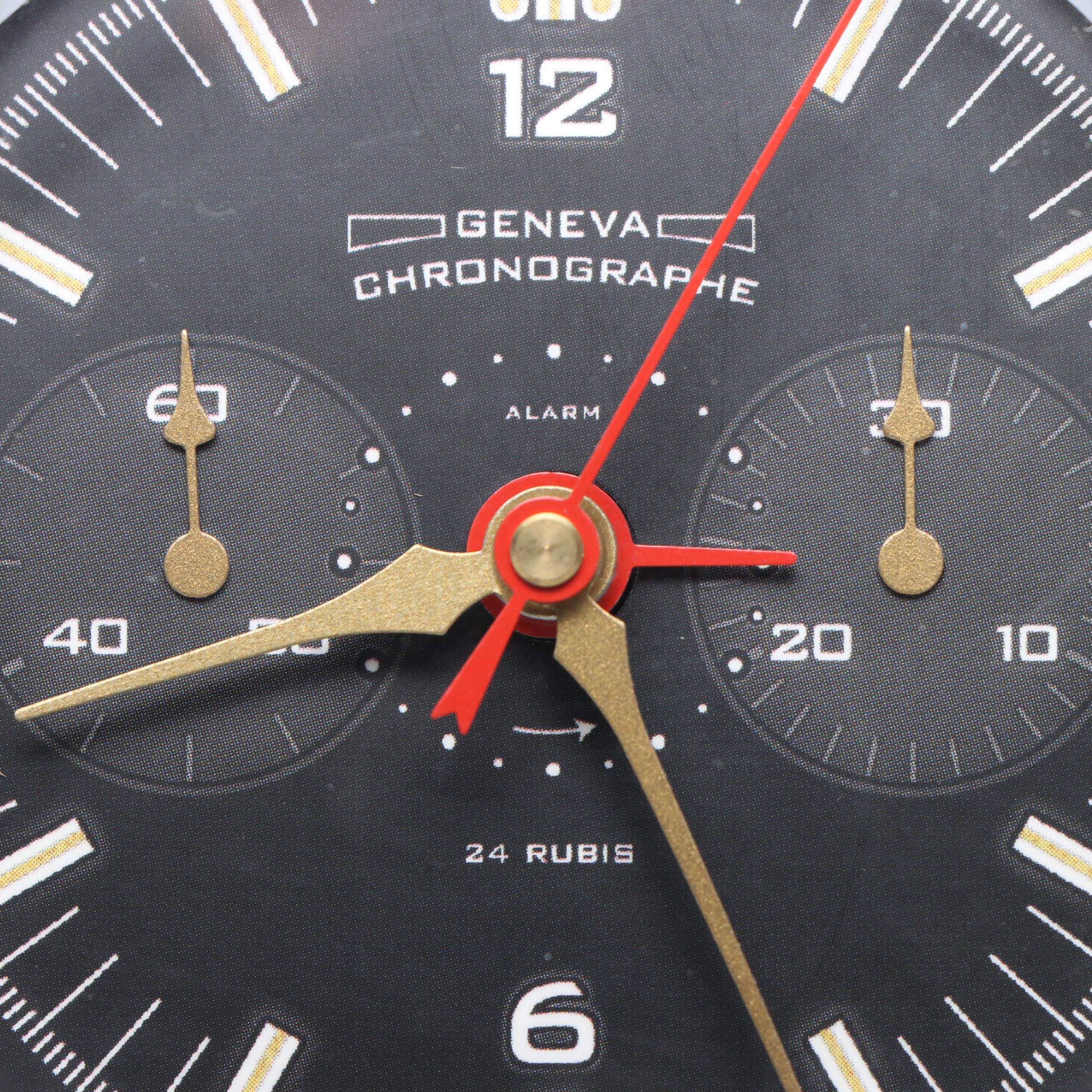 Timeworks Geneva and Aureole Wristwatch Clocks with Trompe-l'œil Book Boxes