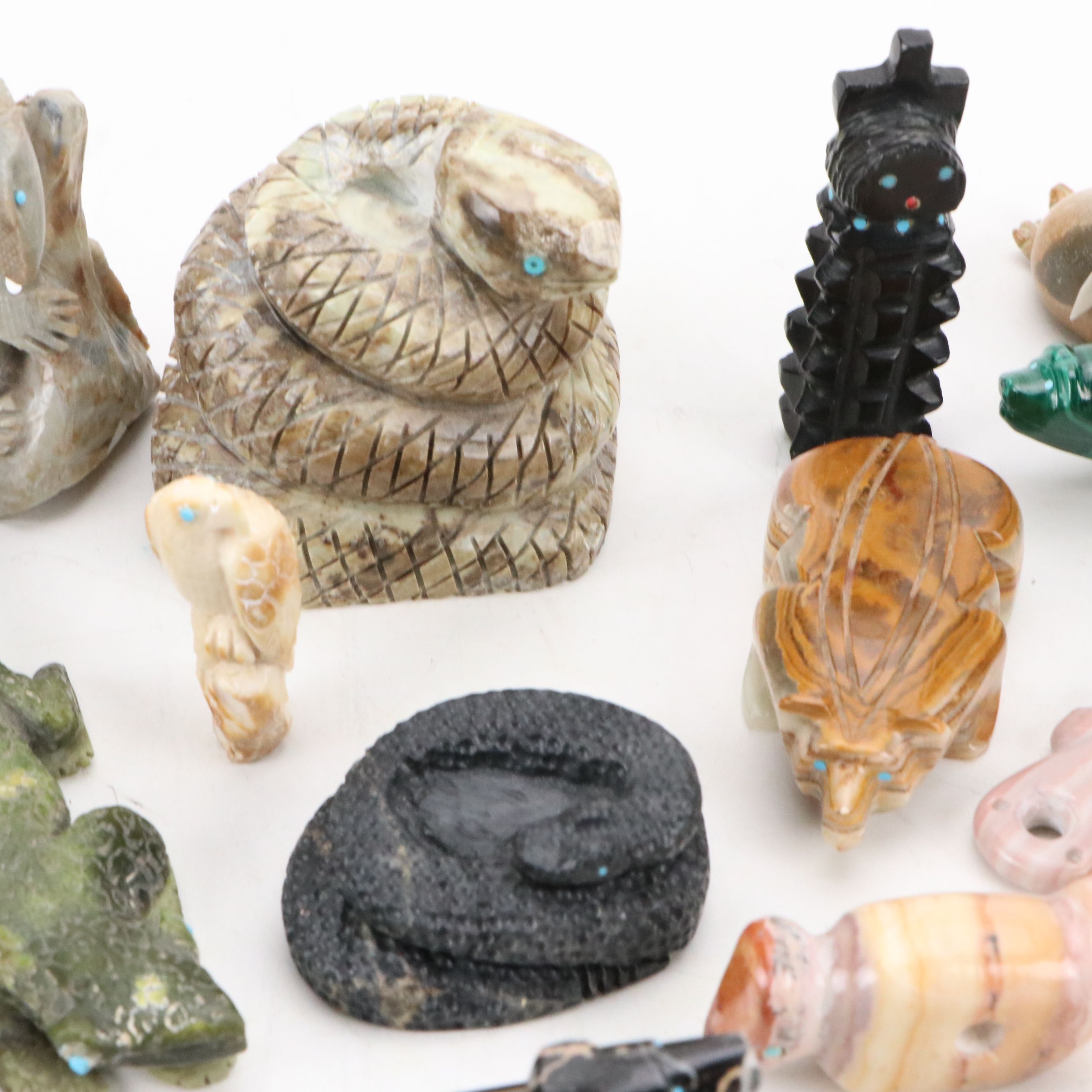 Zuni Carved Stone Fetishes