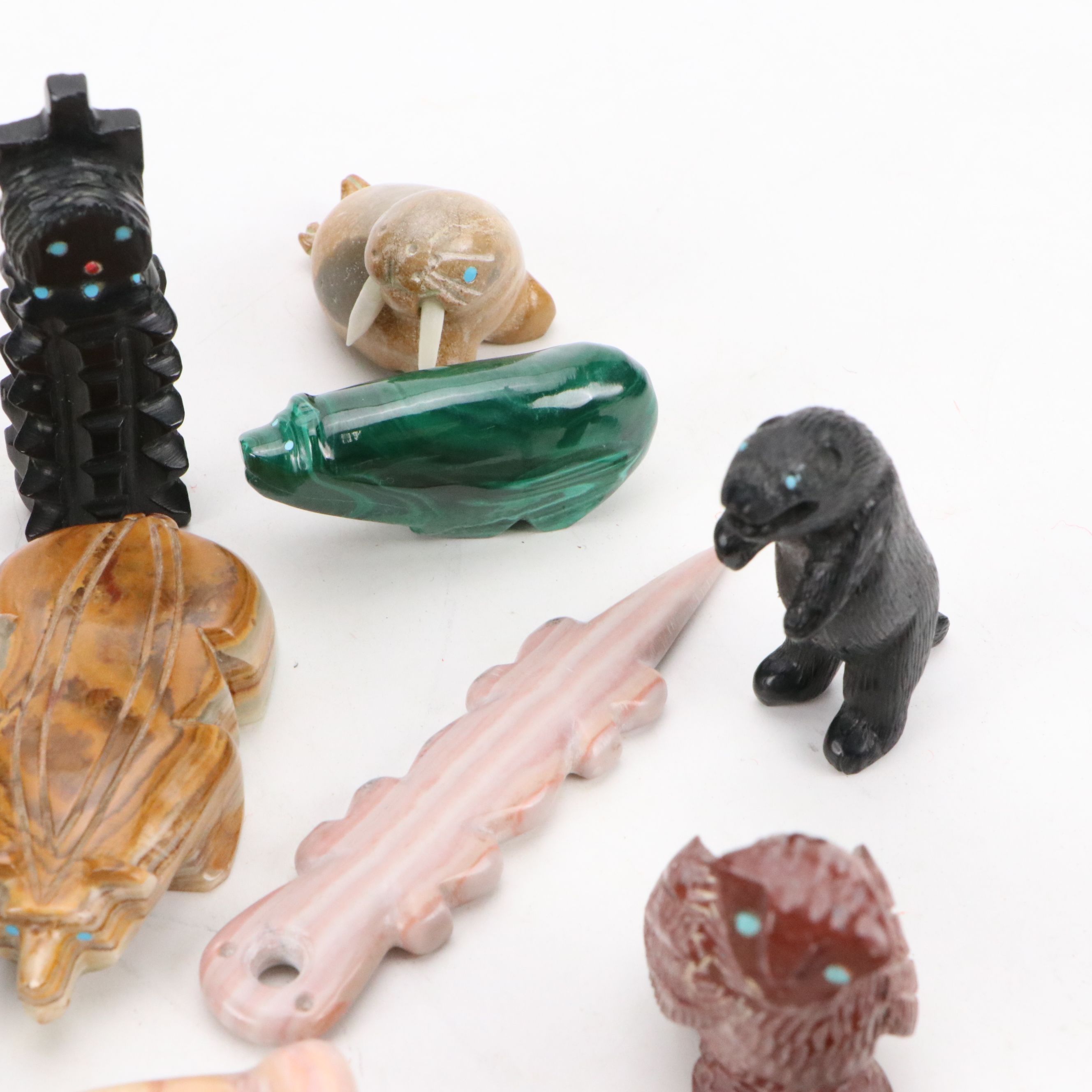 Zuni Carved Stone Fetishes