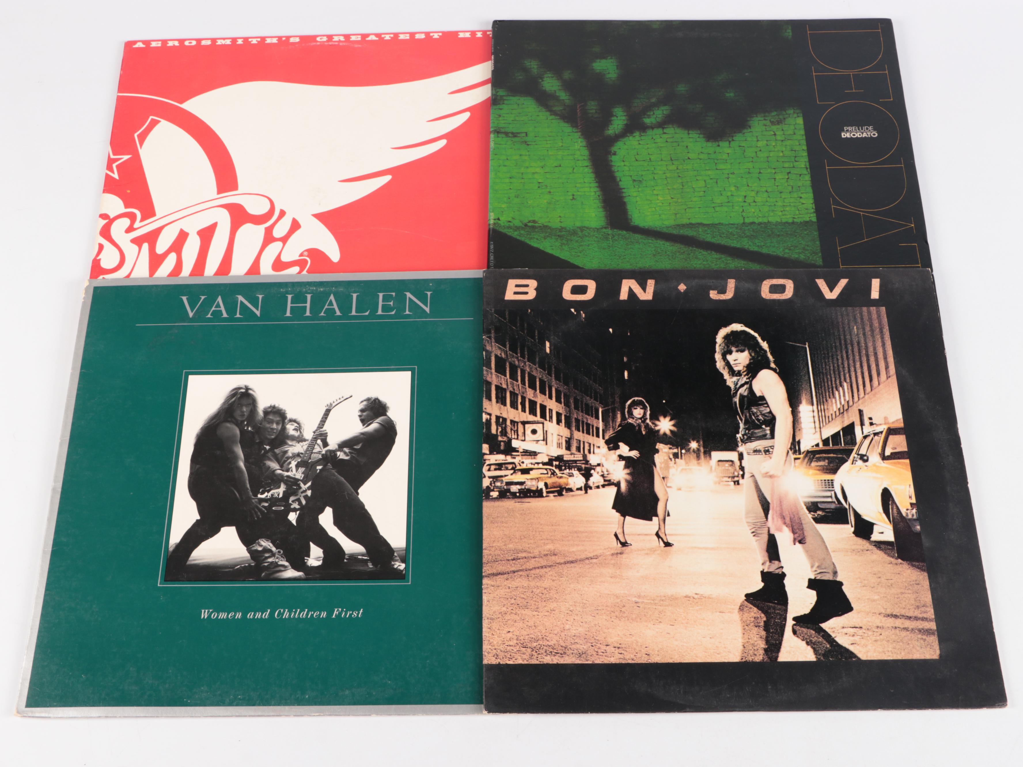 Aerosmith, Fleetwood Mac, AC/DC, Van Halen, and More Vinyl Record Albums