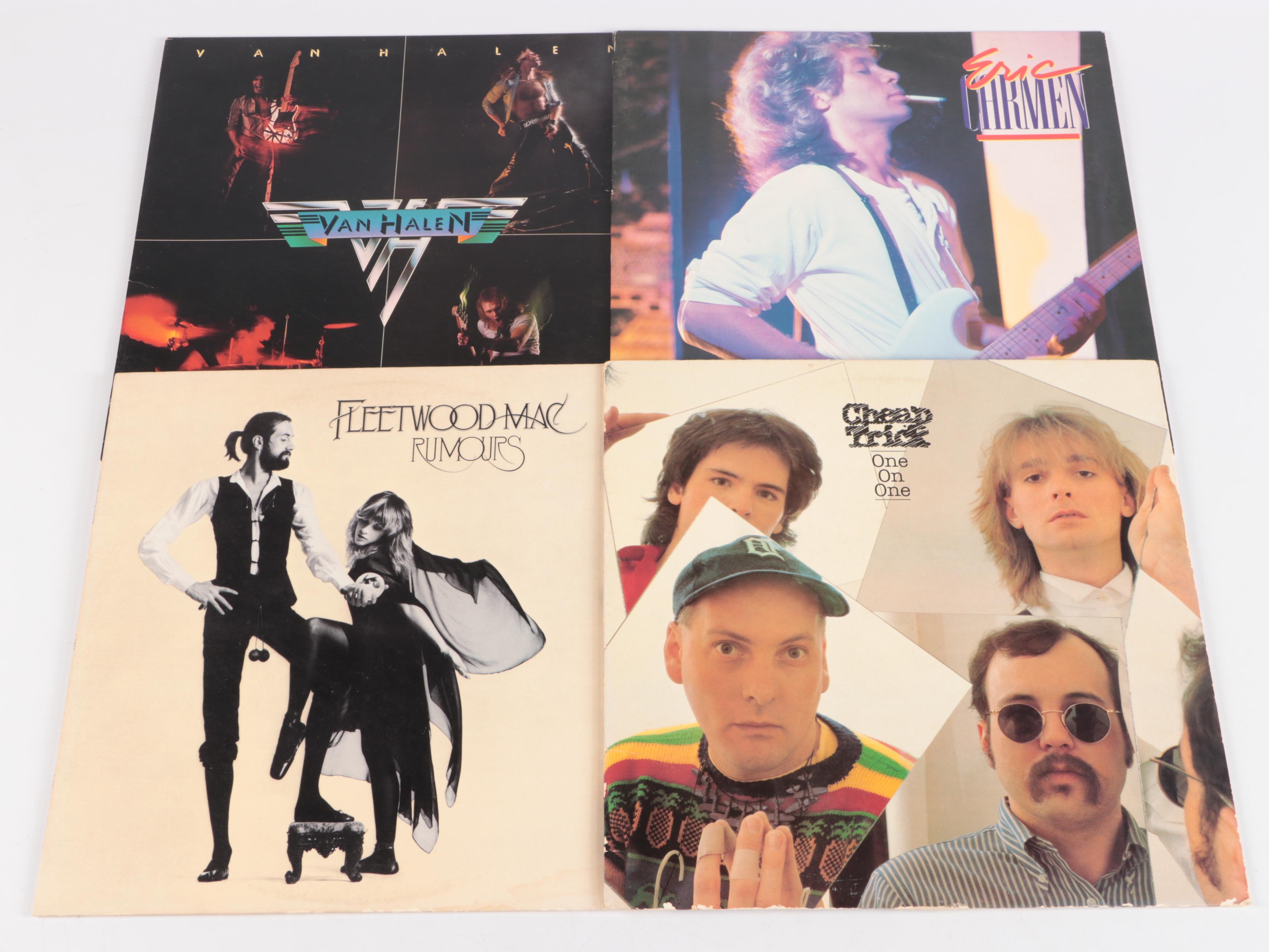 Aerosmith, Fleetwood Mac, AC/DC, Van Halen, and More Vinyl Record Albums