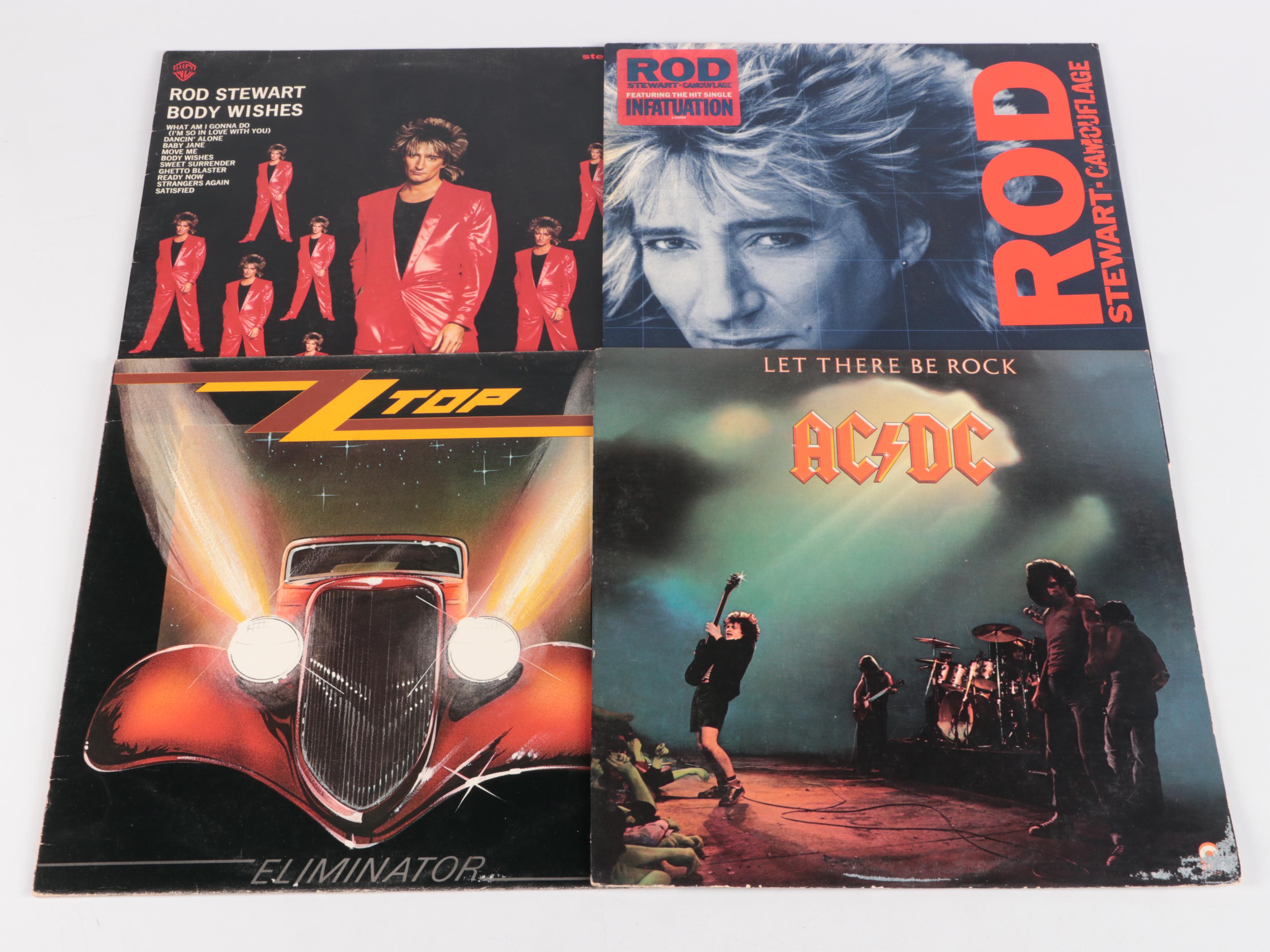 Aerosmith, Fleetwood Mac, AC/DC, Van Halen, and More Vinyl Record Albums