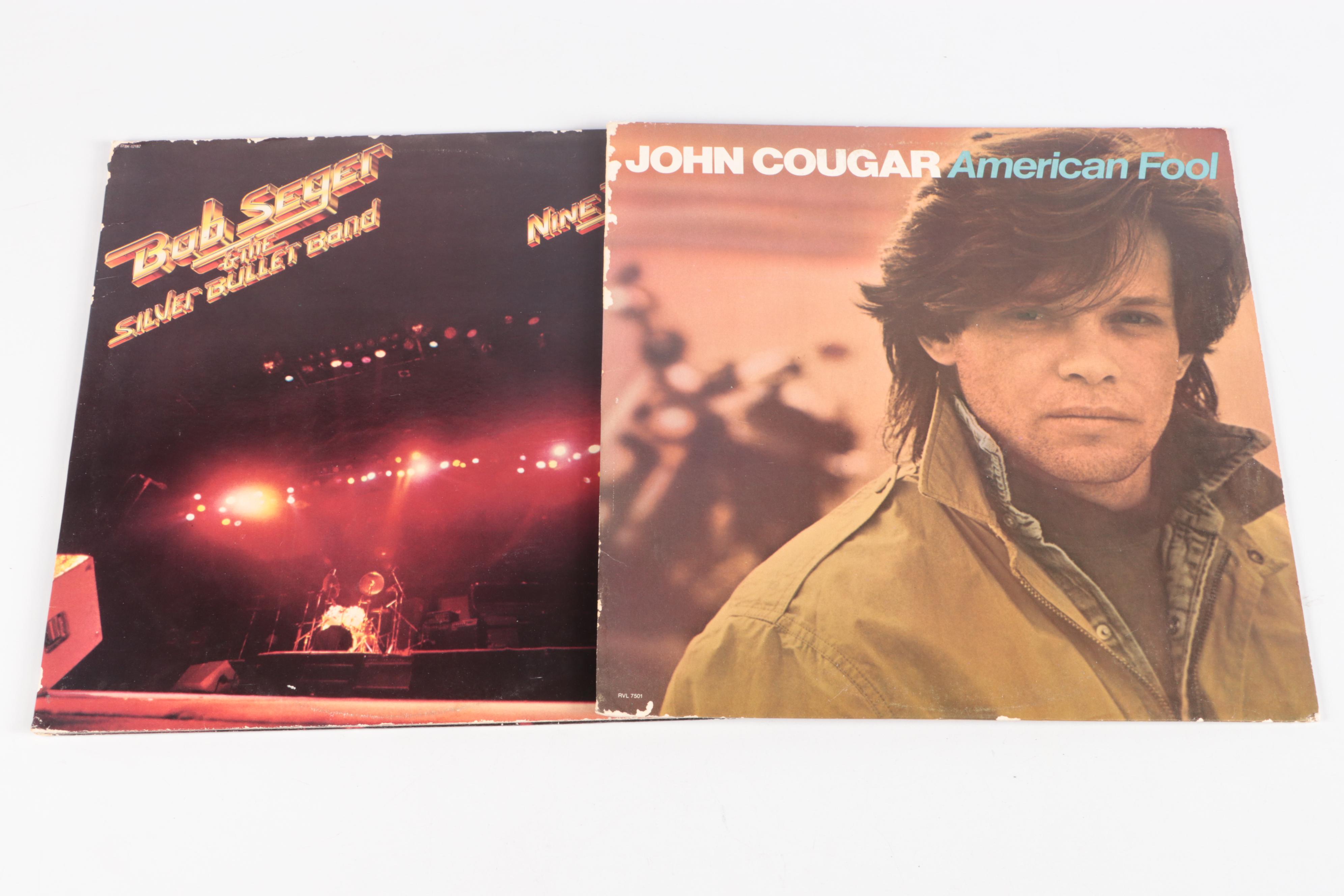 Aerosmith, Fleetwood Mac, AC/DC, Van Halen, and More Vinyl Record Albums