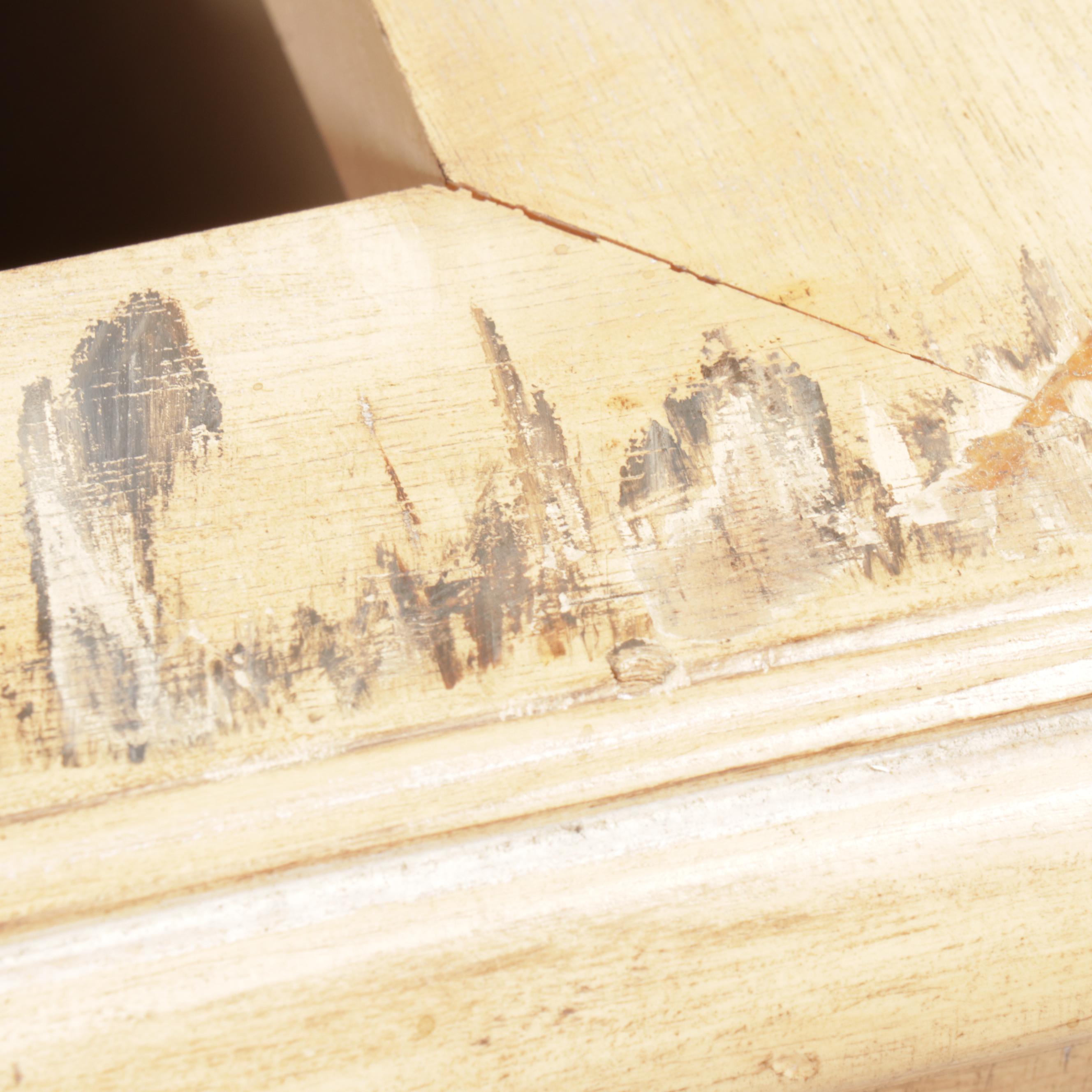 French Provincial Inspired "Burnished Wheat" Finished Wardrobe