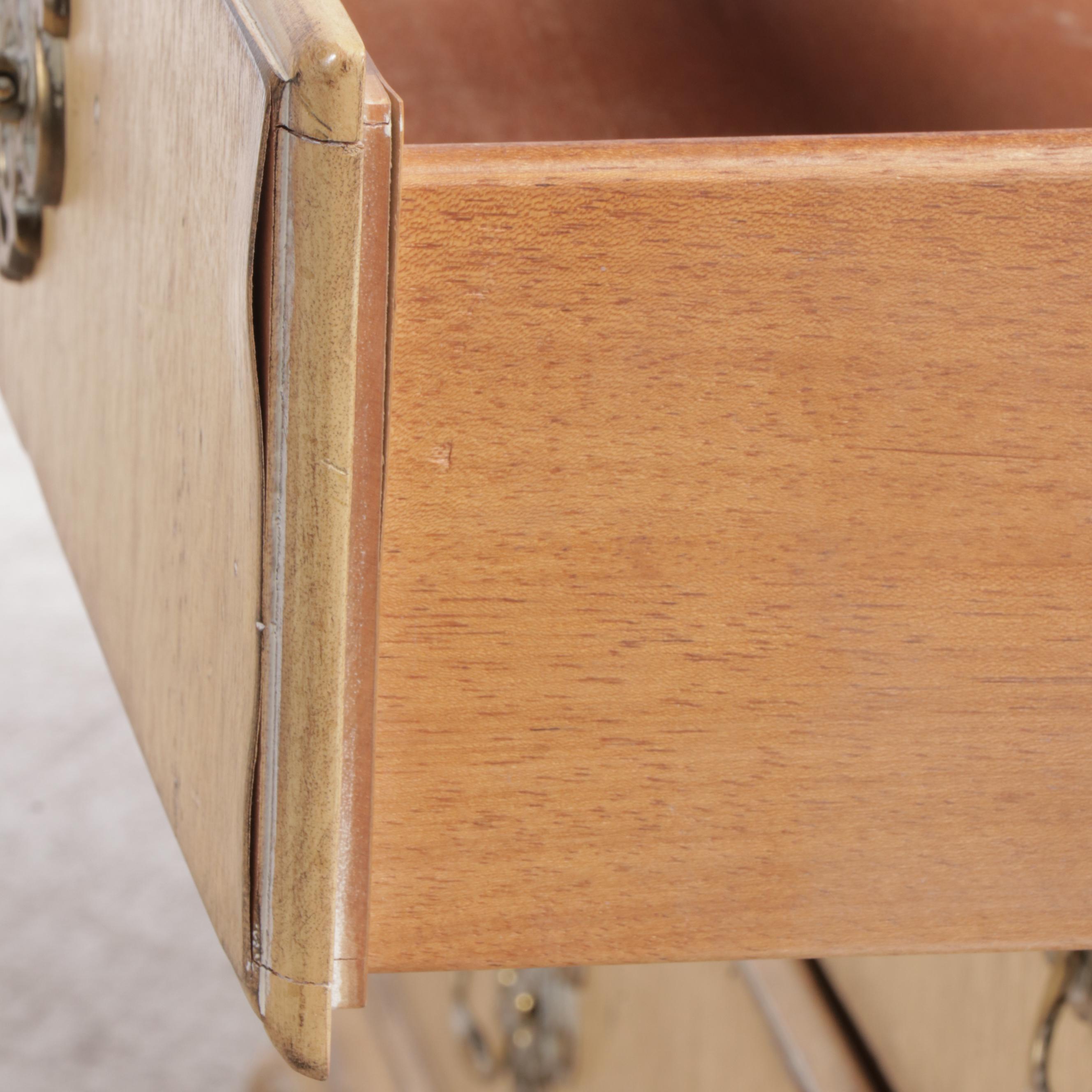 French Provincial Inspired "Burnished Wheat" Finished Wardrobe