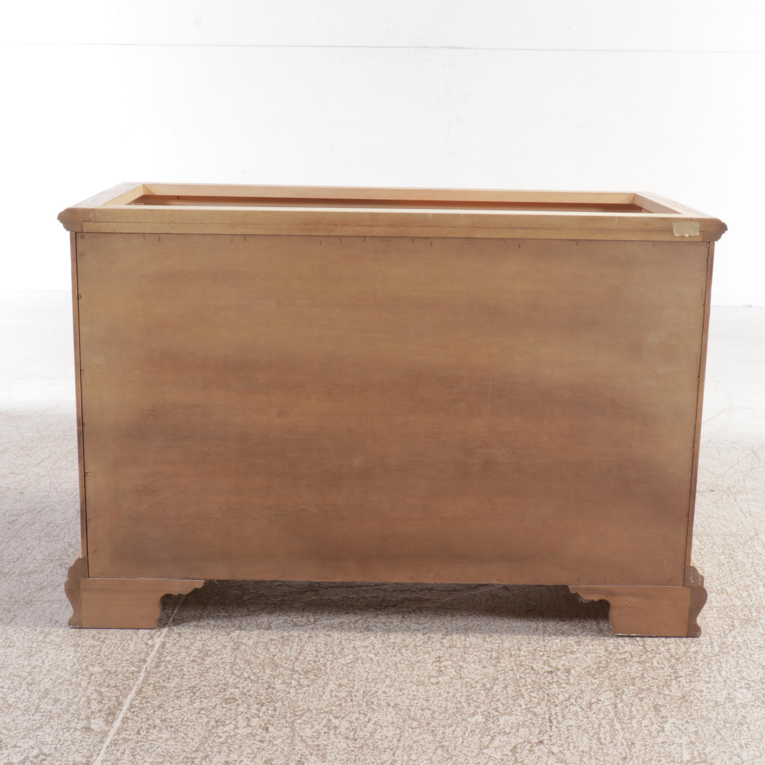 French Provincial Inspired "Burnished Wheat" Finished Wardrobe